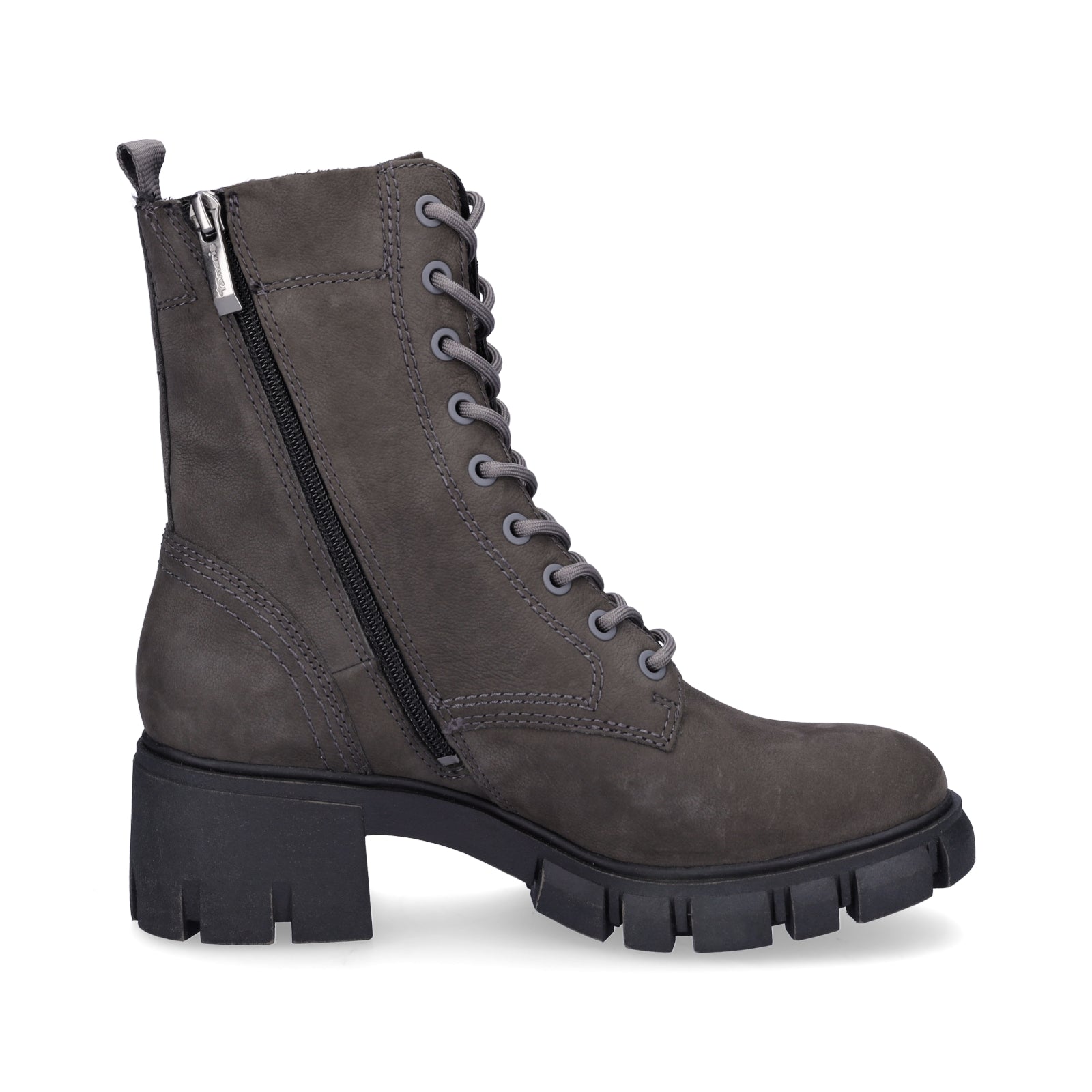 Tamaris Damen Schnürboot grau