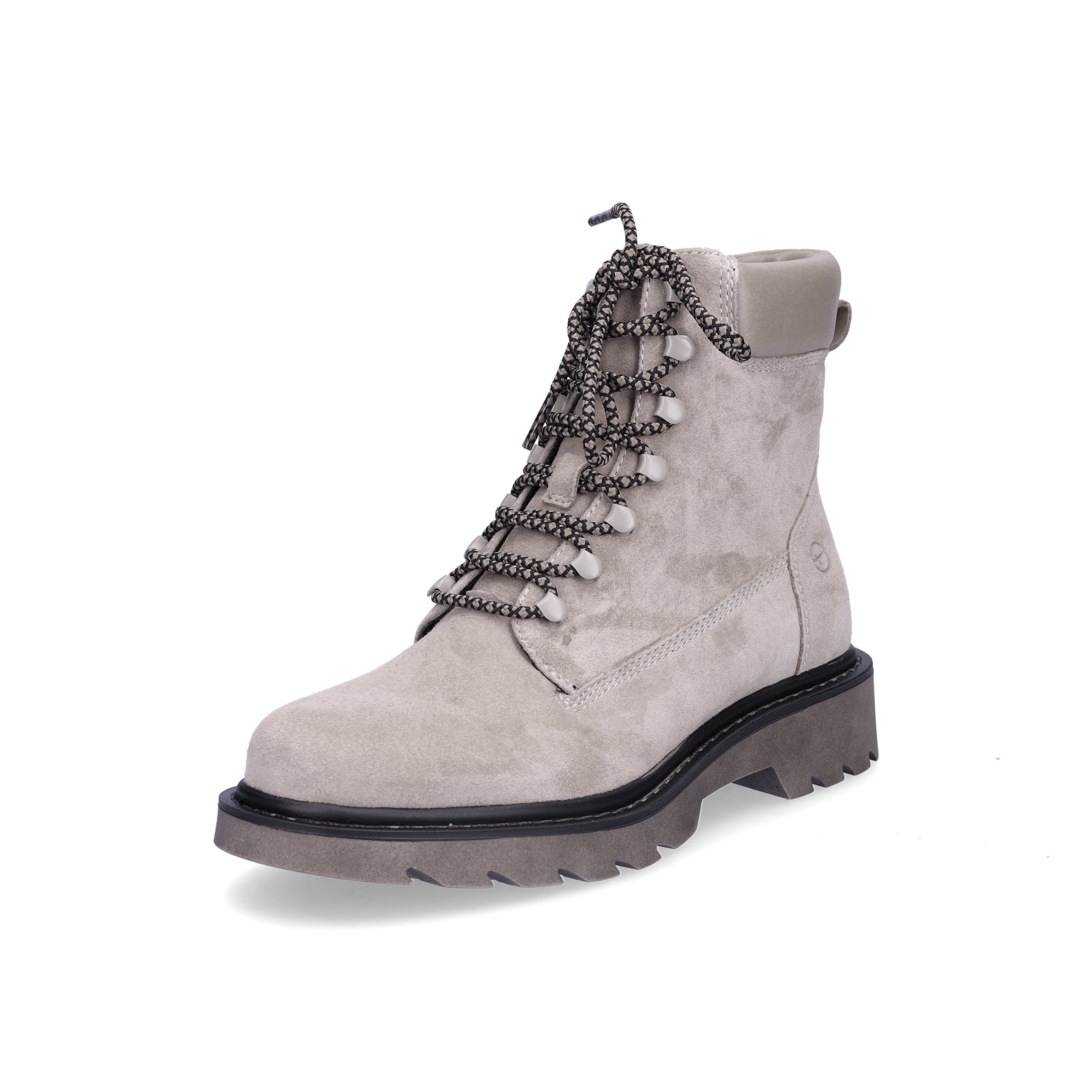 Tamaris women's lace-up boot gray