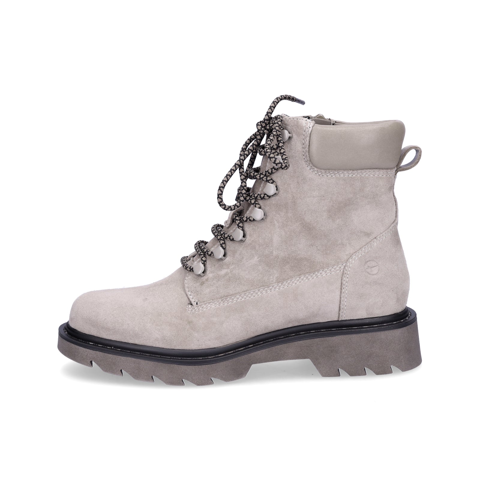 Tamaris women's lace-up boot gray