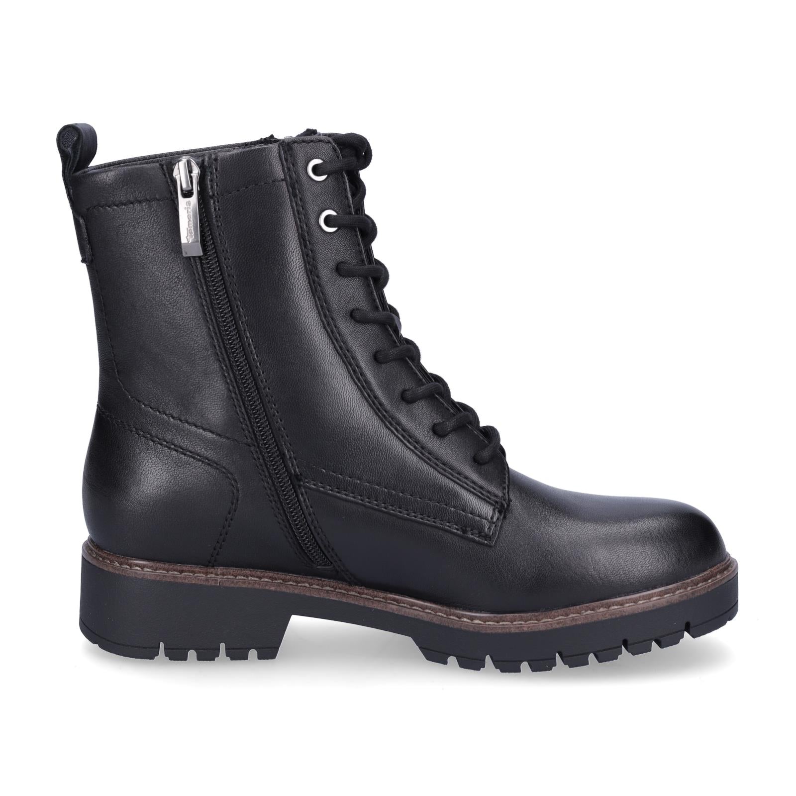 Tamaris Damen Schnürboot schwarz