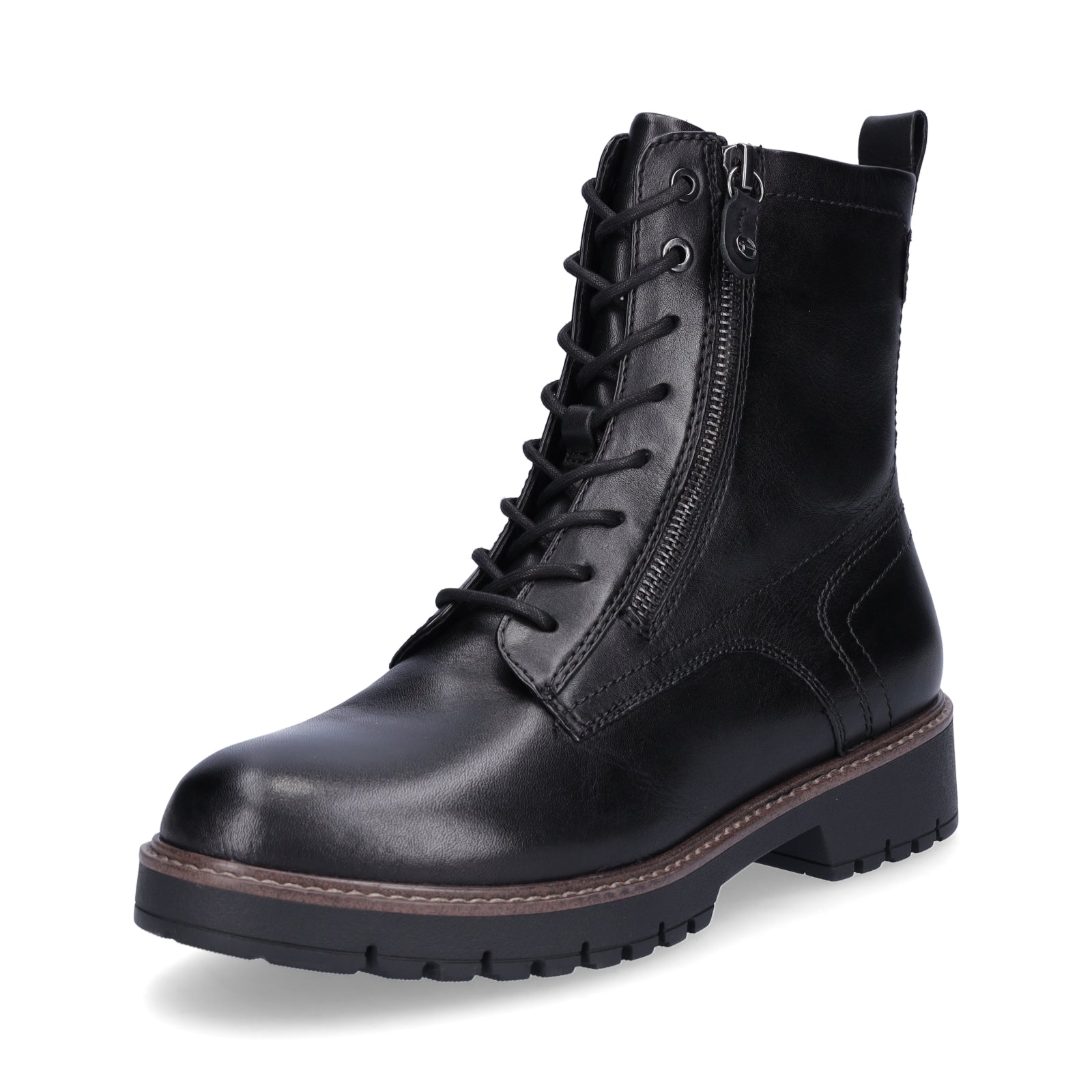 Tamaris Damen Schnürboot schwarz