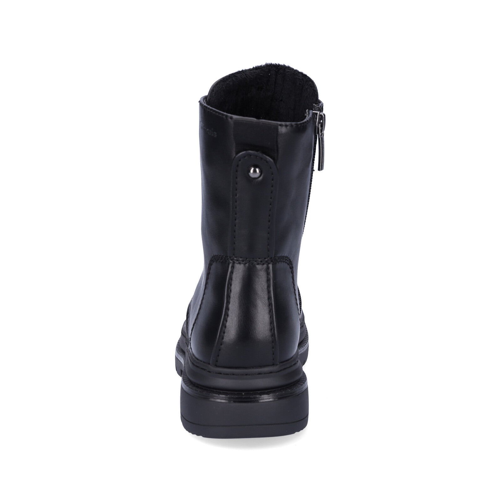 Tamaris women's lace-up boot black