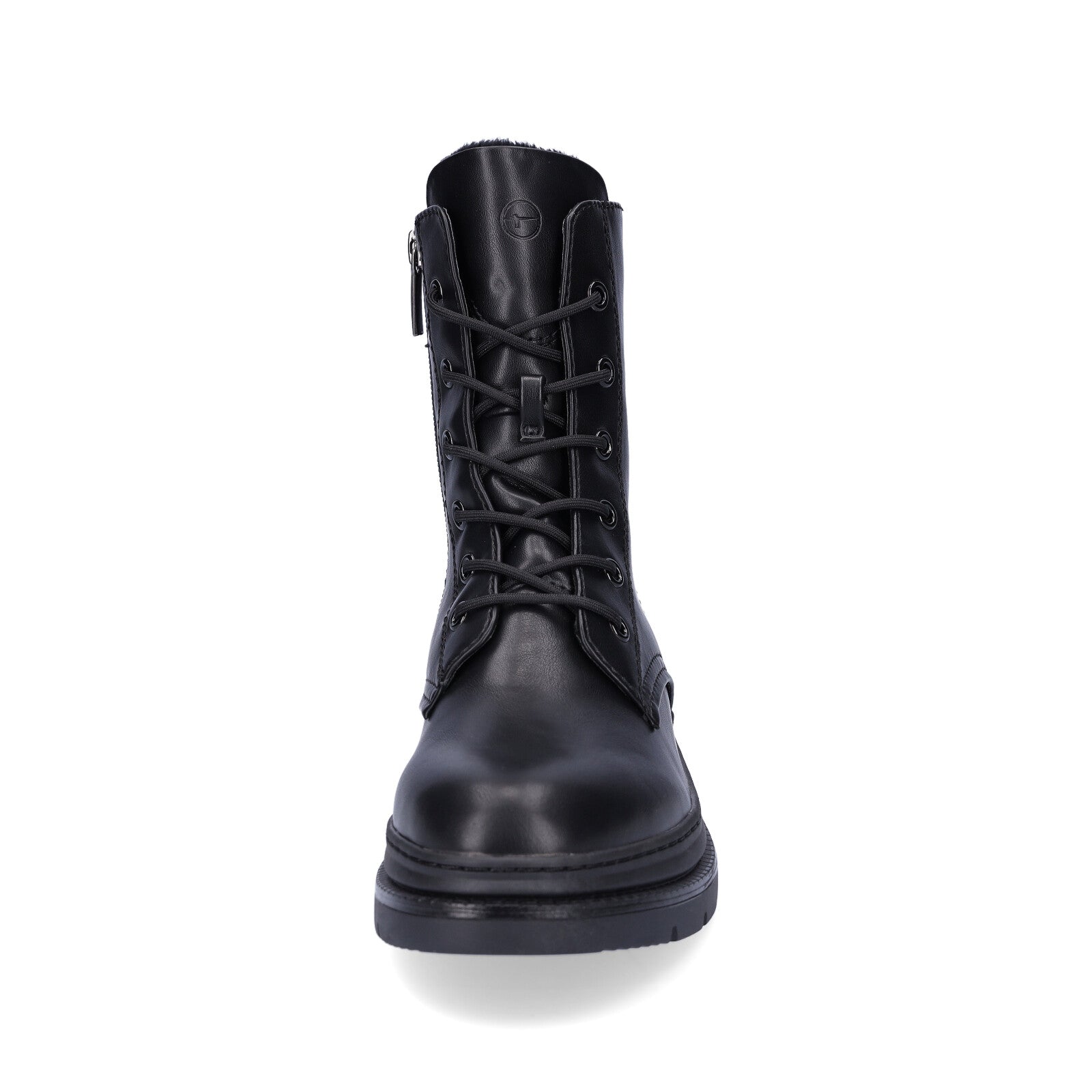Tamaris women's lace-up boot black