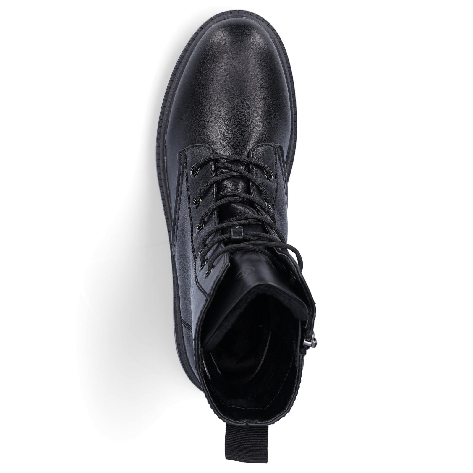 Tamaris women's lace-up boot black