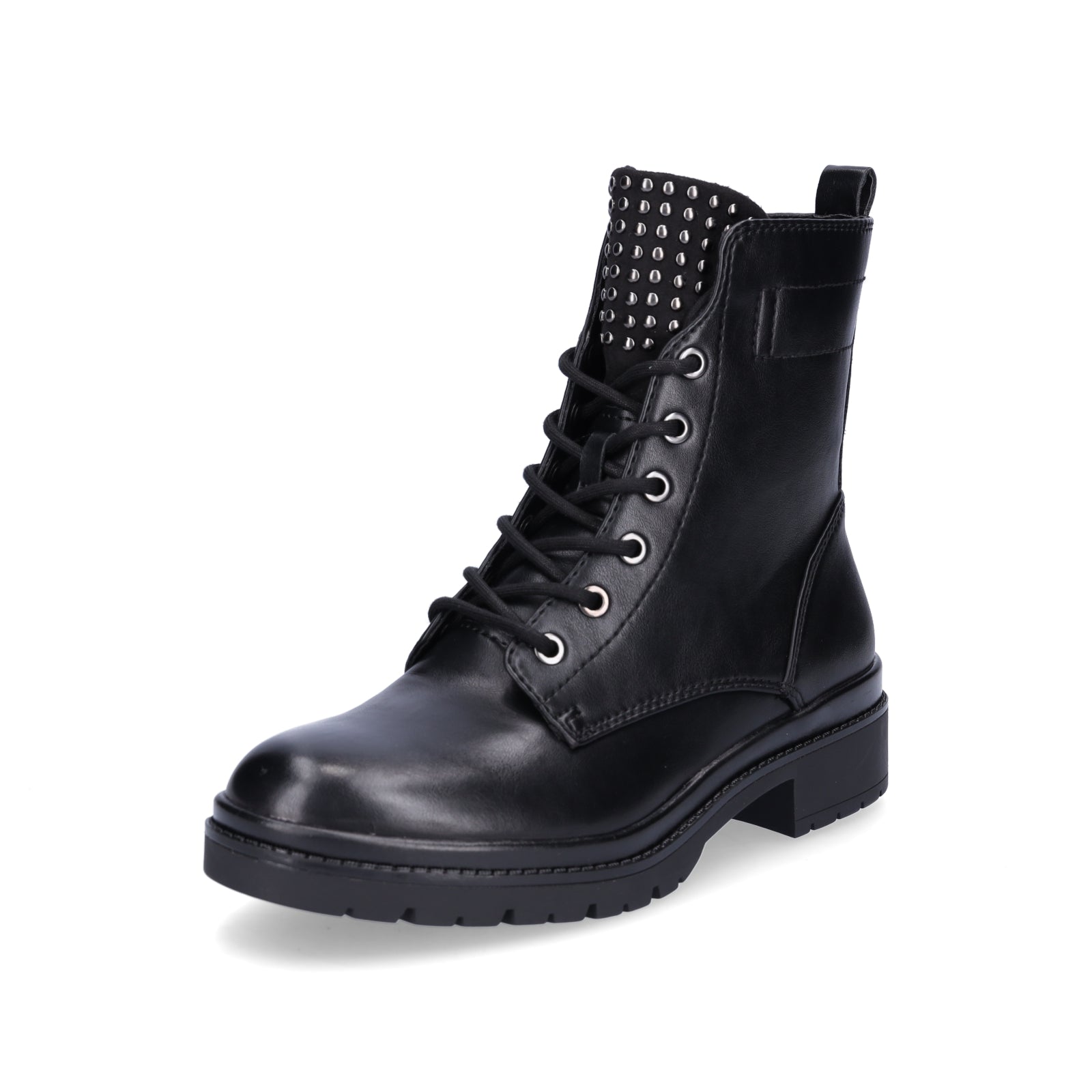 Tamaris women's lace-up boot black