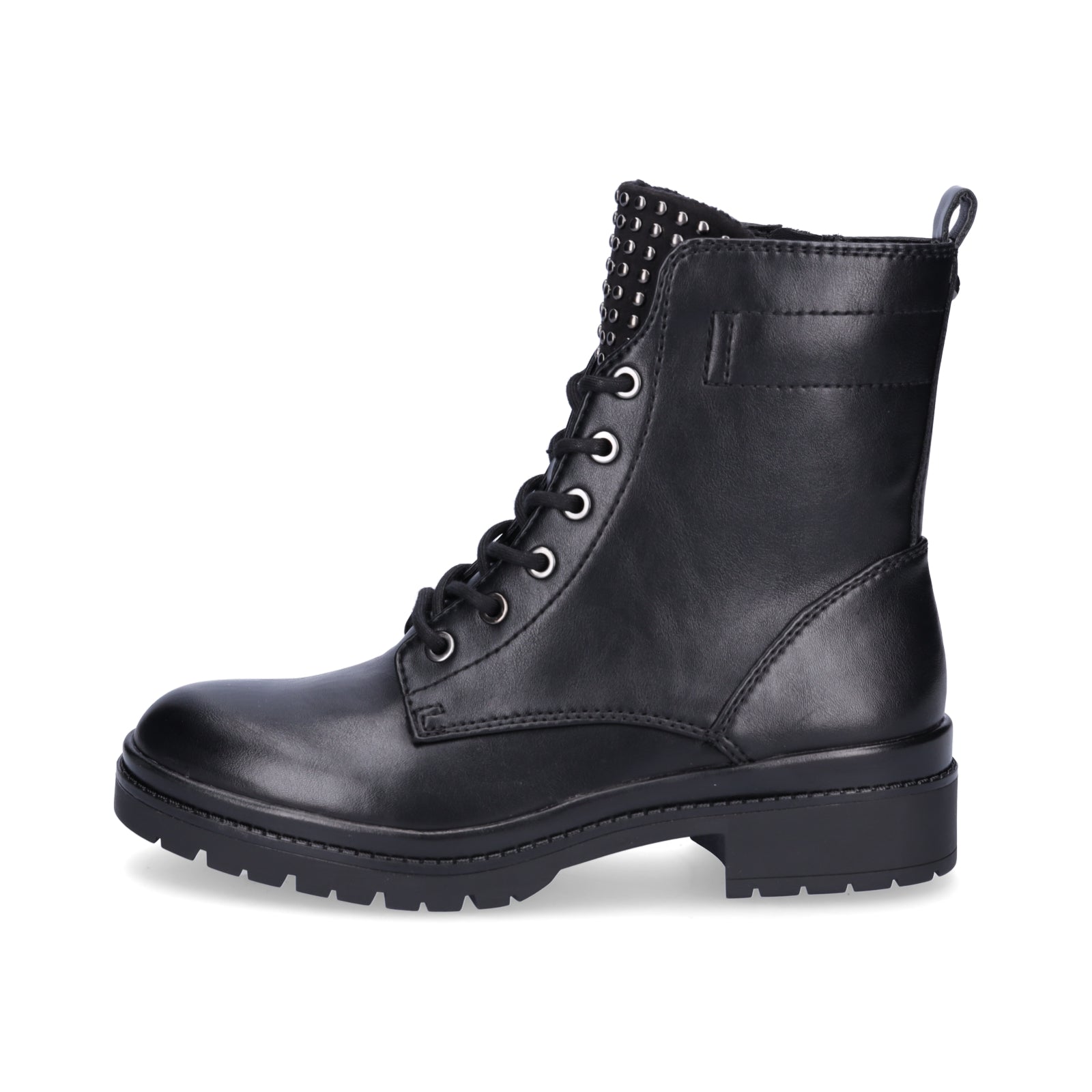 Tamaris women's lace-up boot black