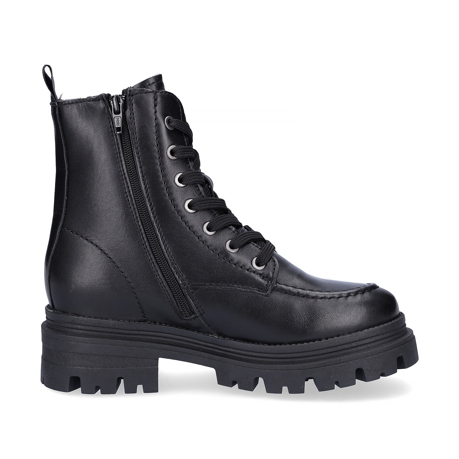 Tamaris women's lace-up boot black
