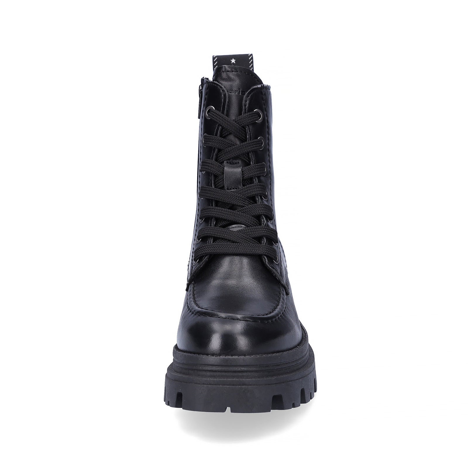 Tamaris women's lace-up boot black
