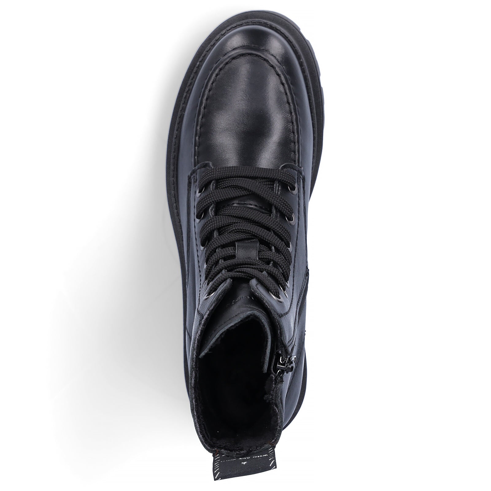 Tamaris women's lace-up boot black
