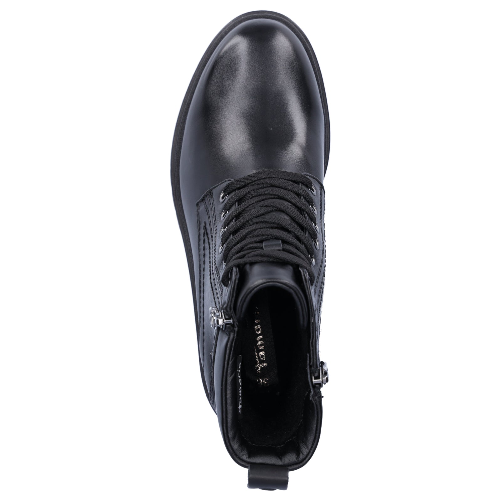 Tamaris Damen Schnürboot schwarz