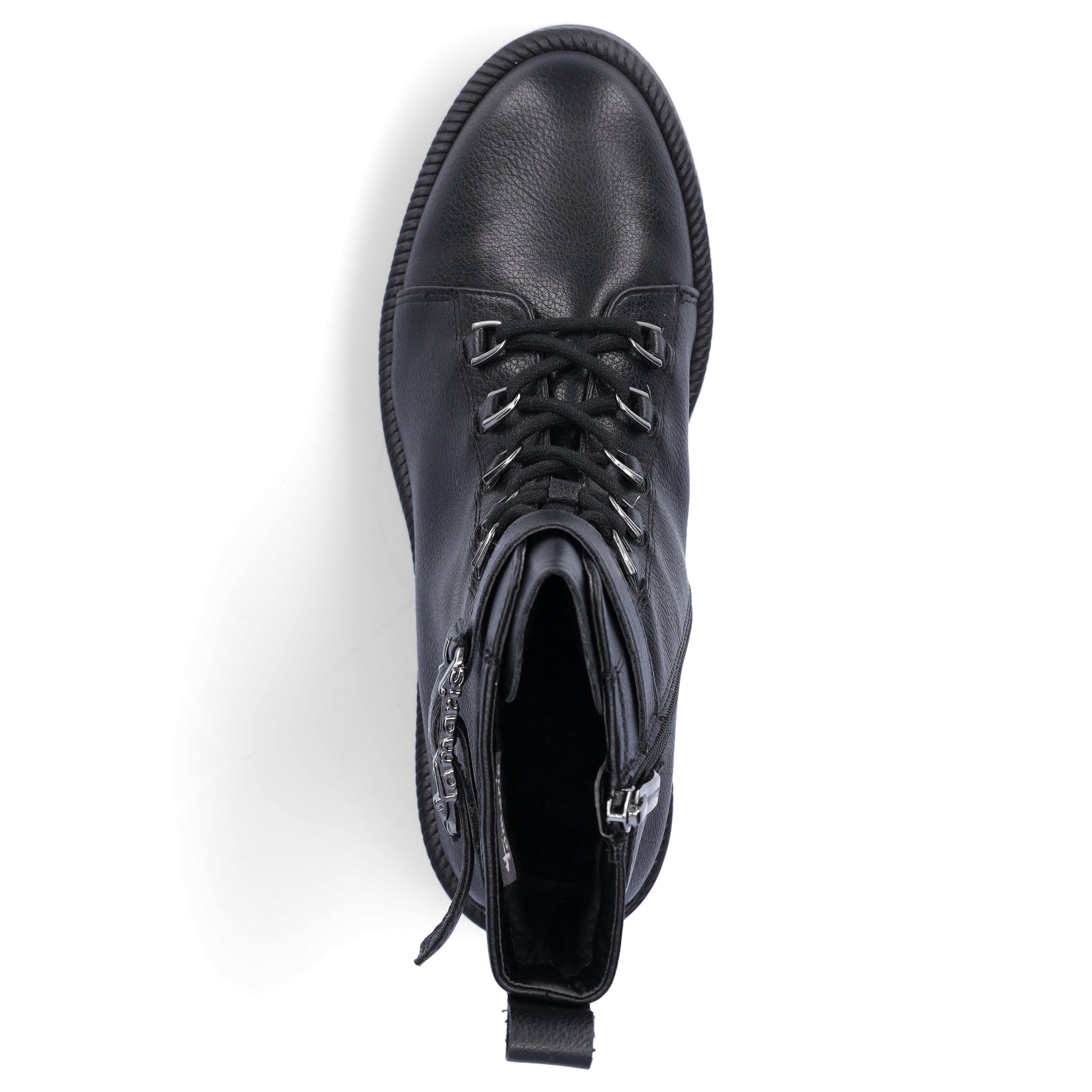 Tamaris Damen Schnürboot schwarz