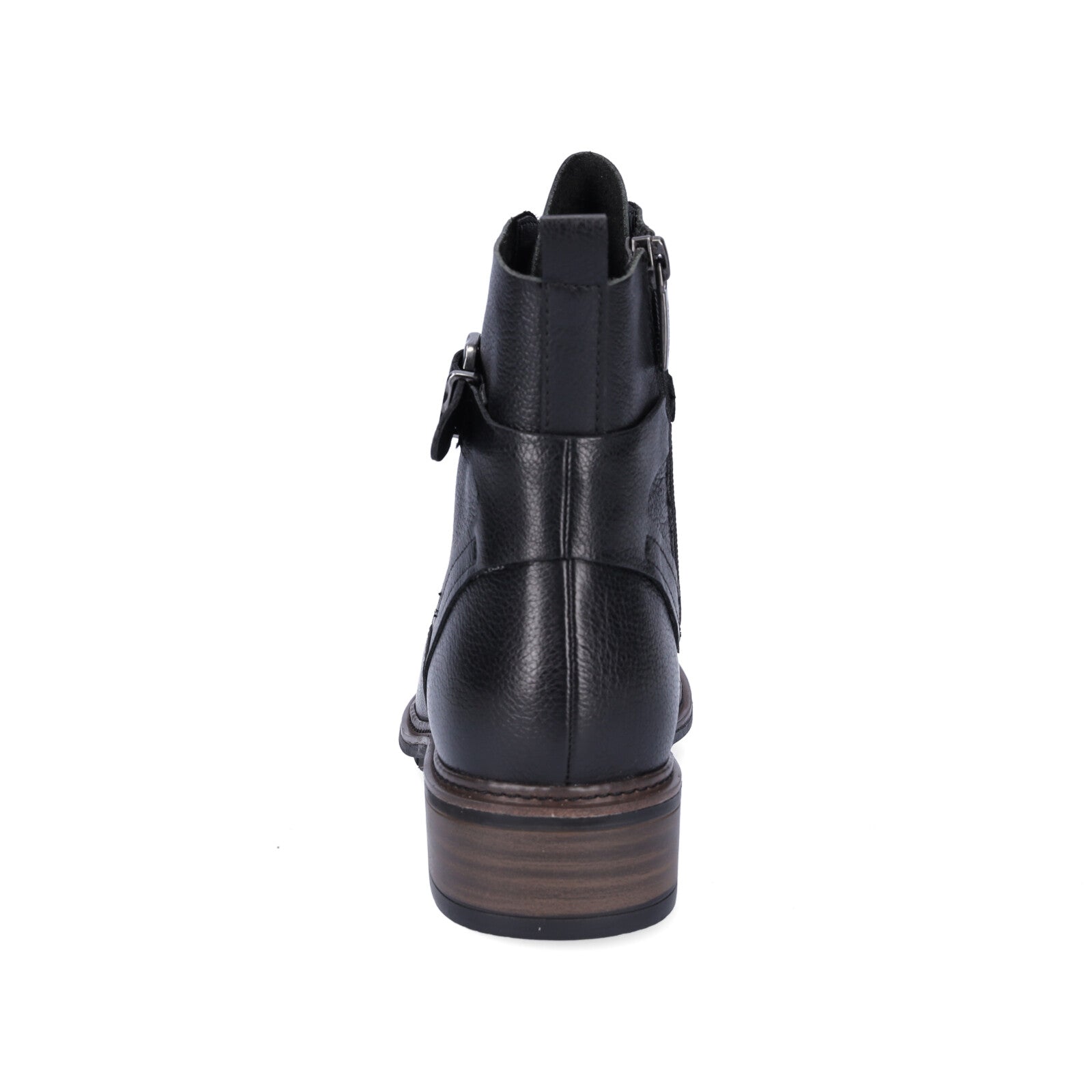 Tamaris women's lace-up boot black