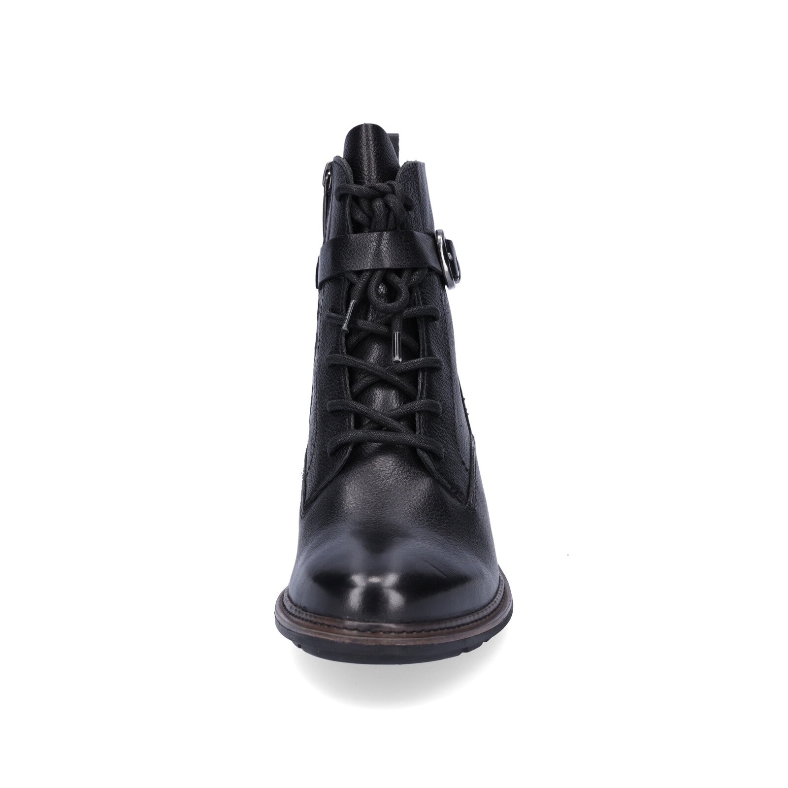 Tamaris women's lace-up boot black
