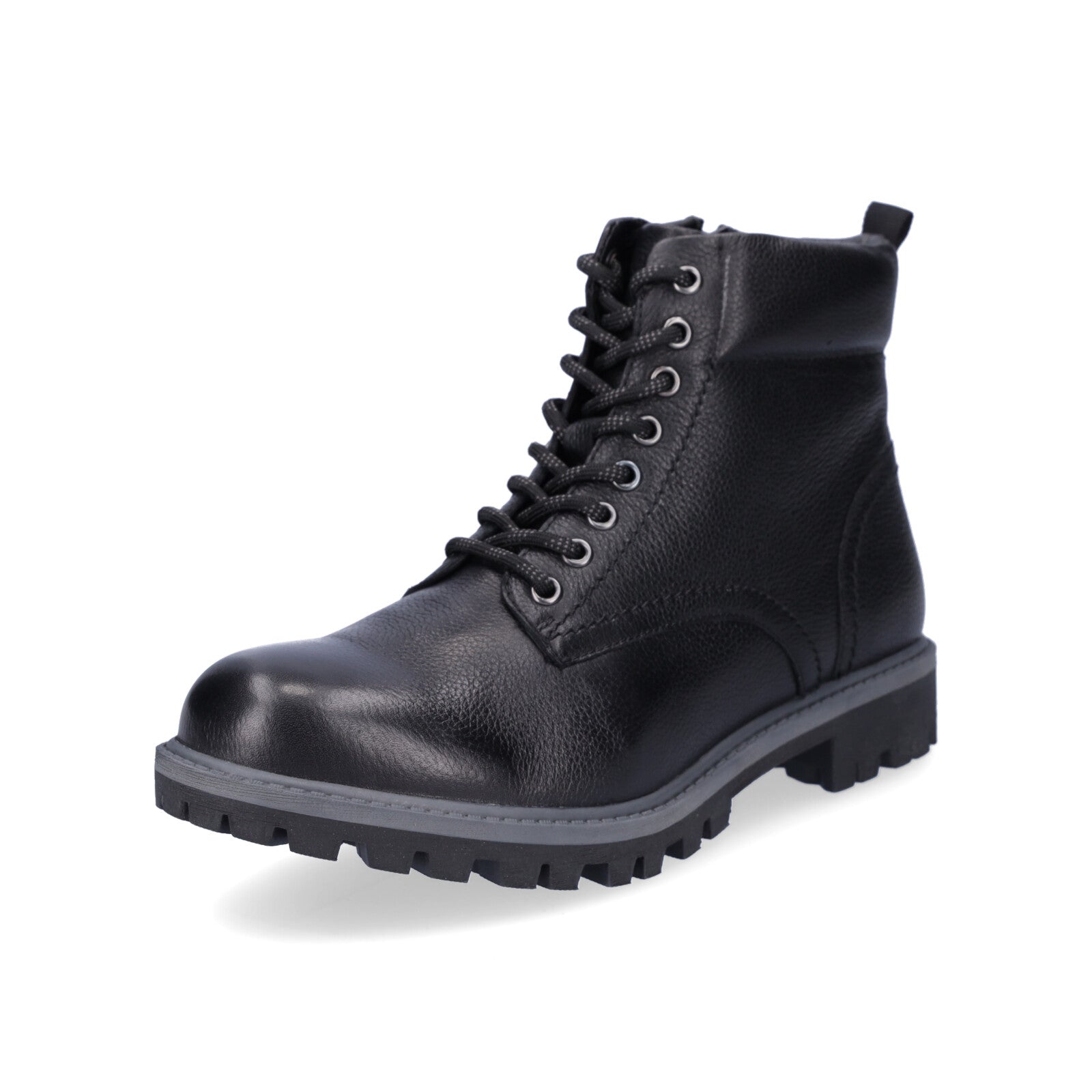 Tamaris women's lace-up boot black