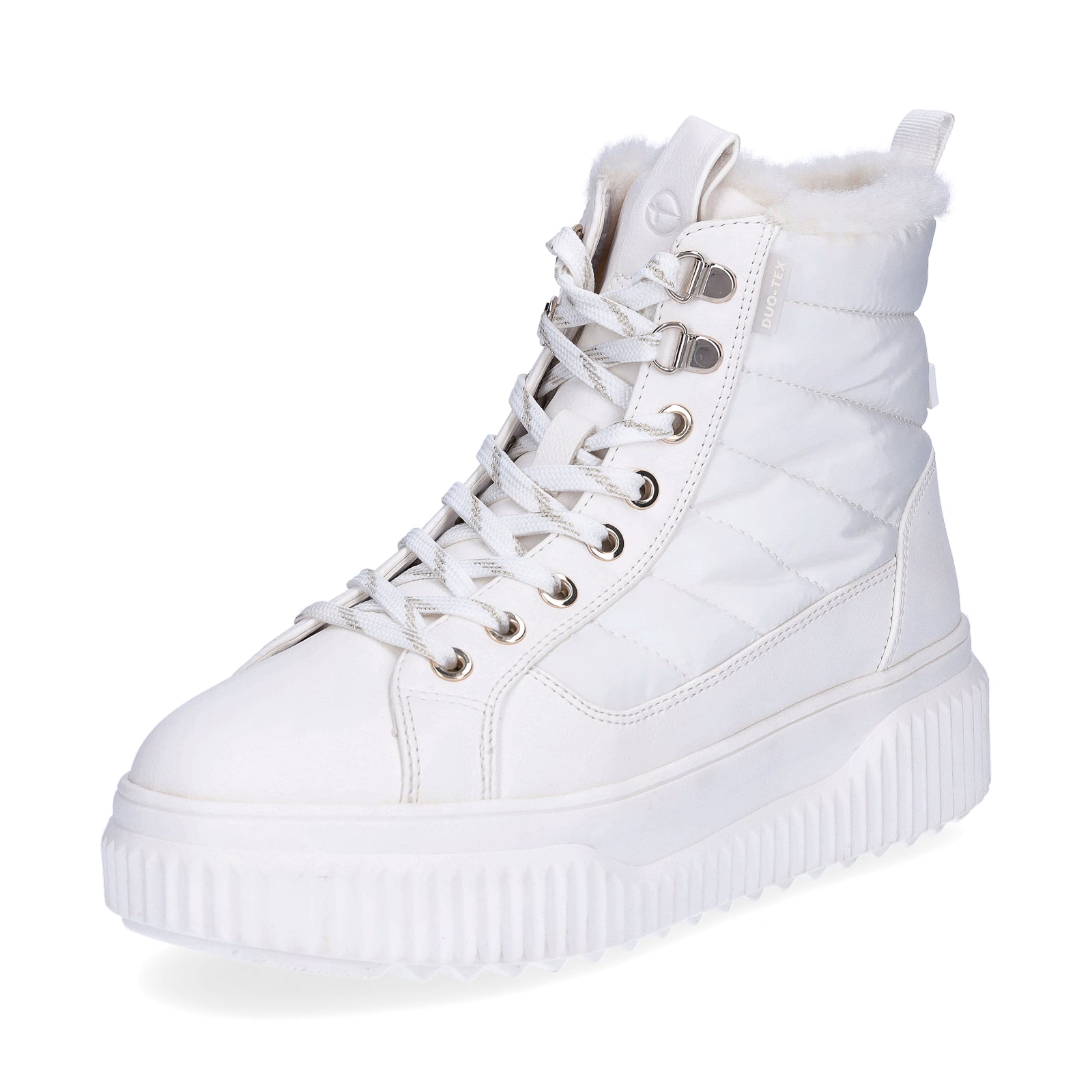 Tamaris Damen Schnürboot weiß