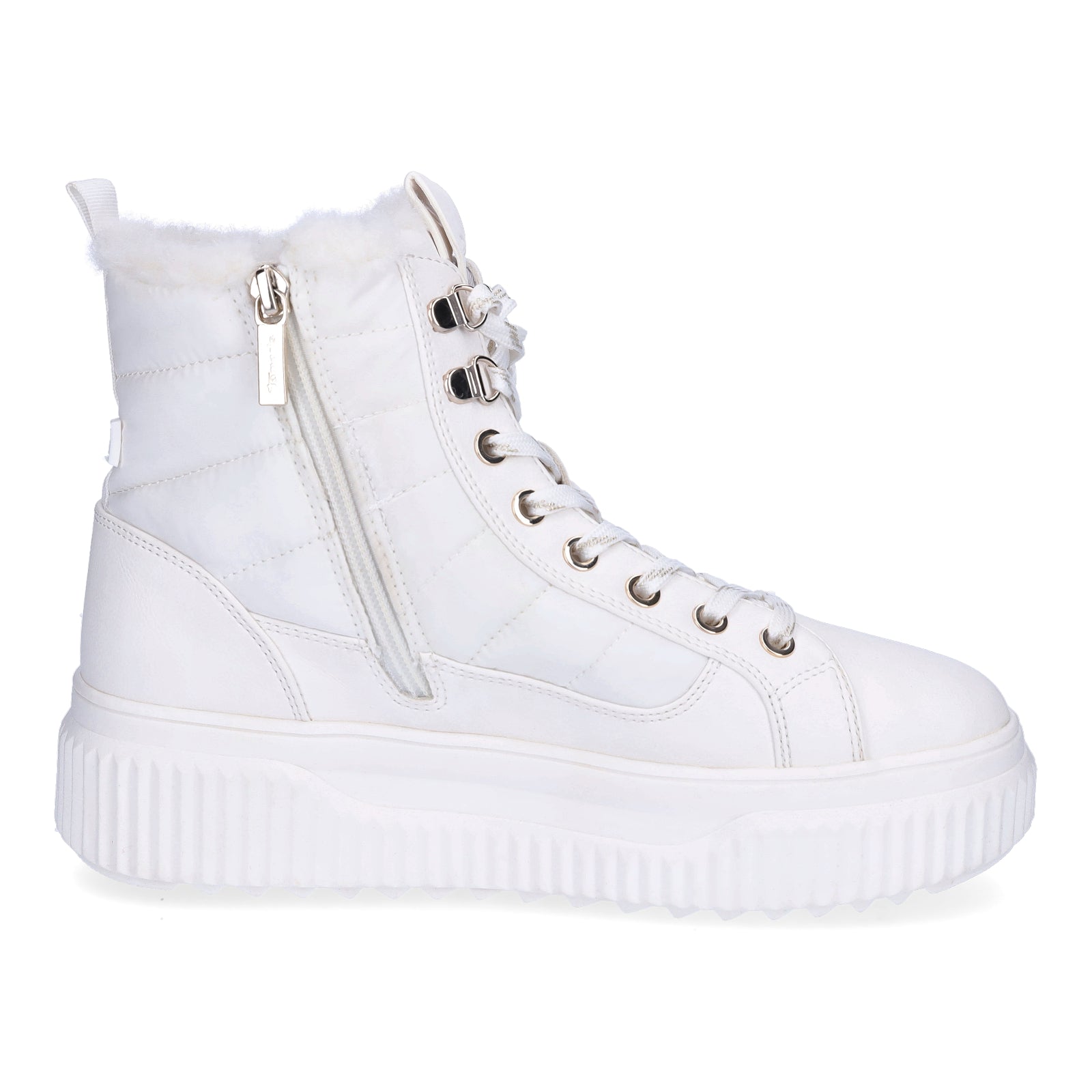 Tamaris Damen Schnürboot weiß