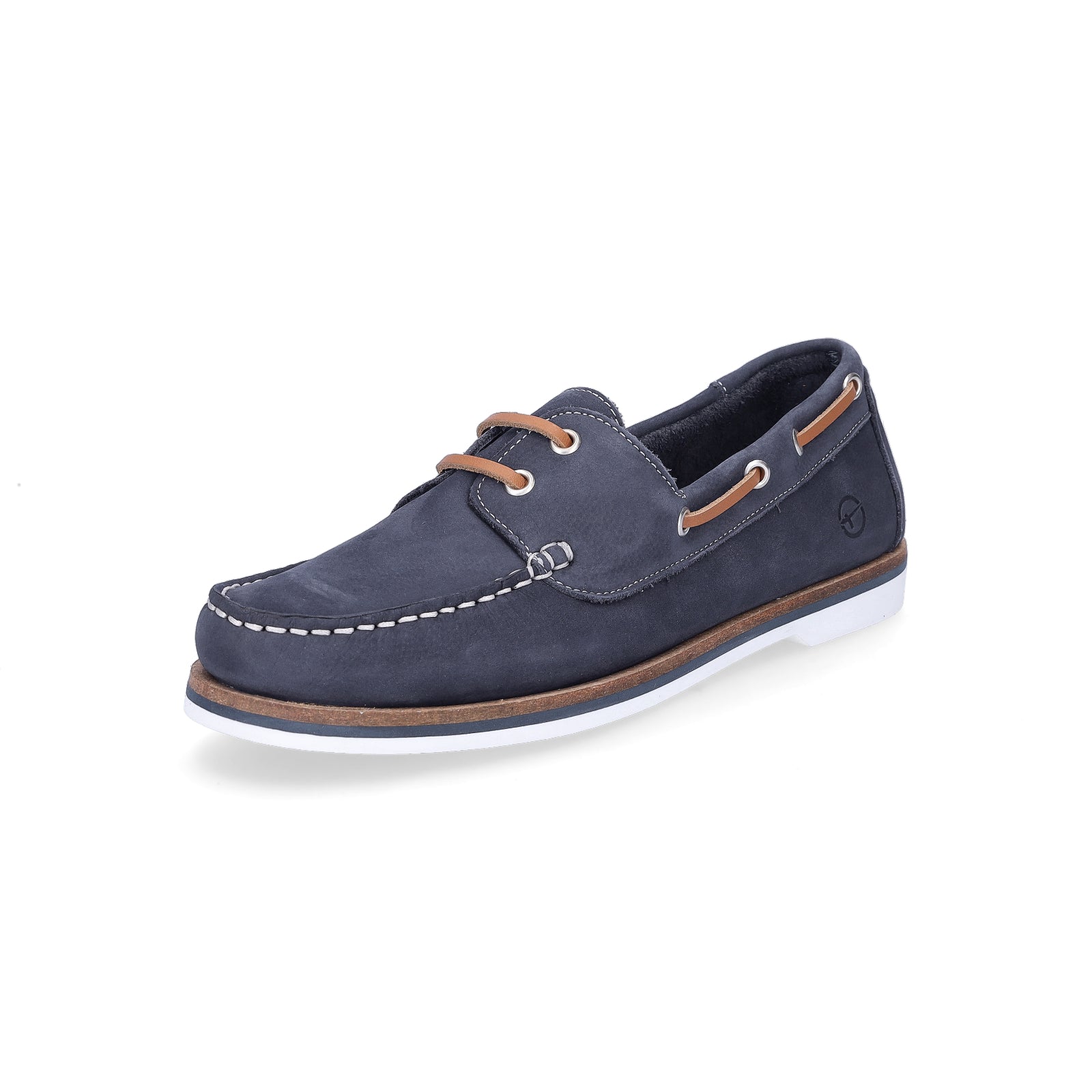 Tamaris Damen Leder Mokassin blau