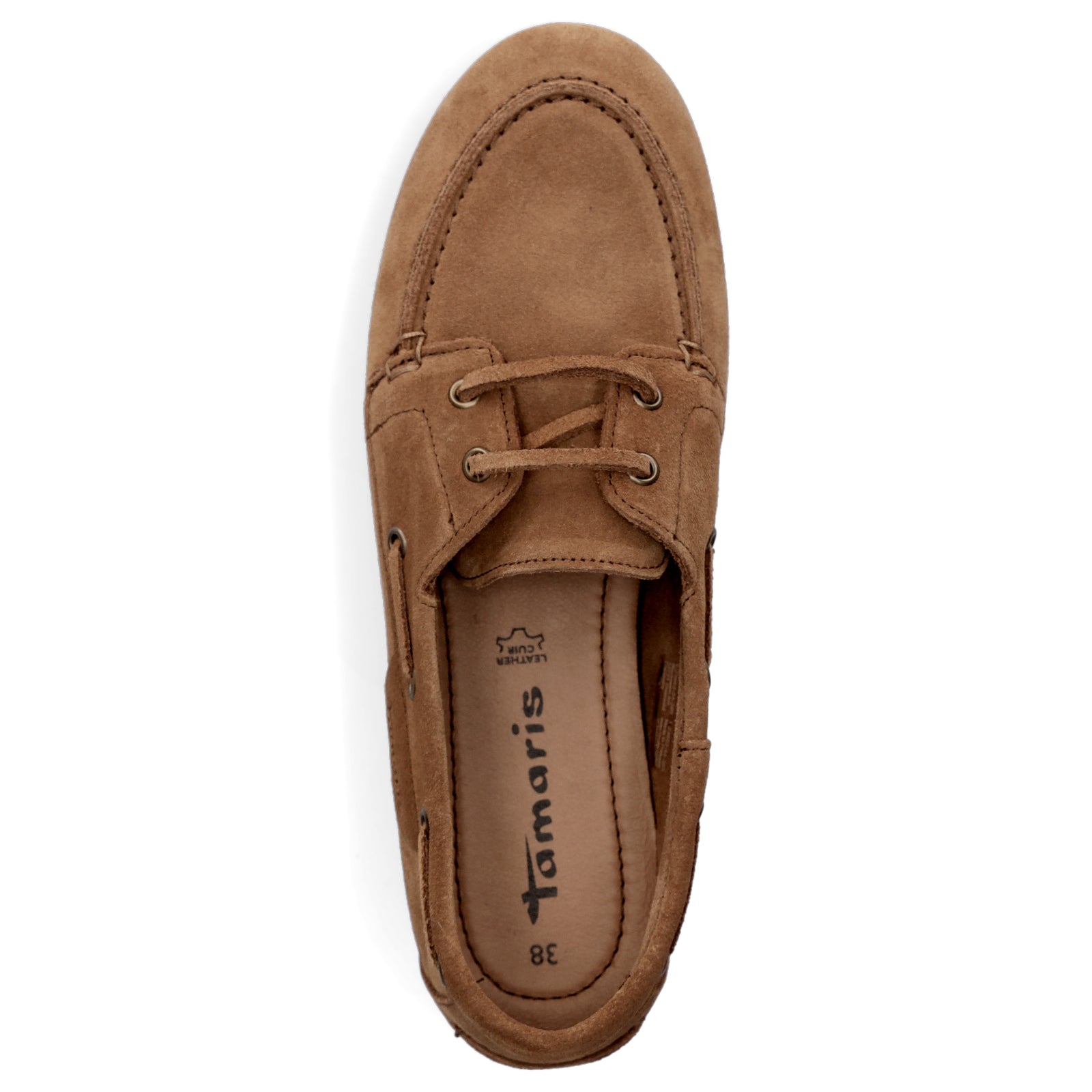 Tamaris Damen Mokassin cognac