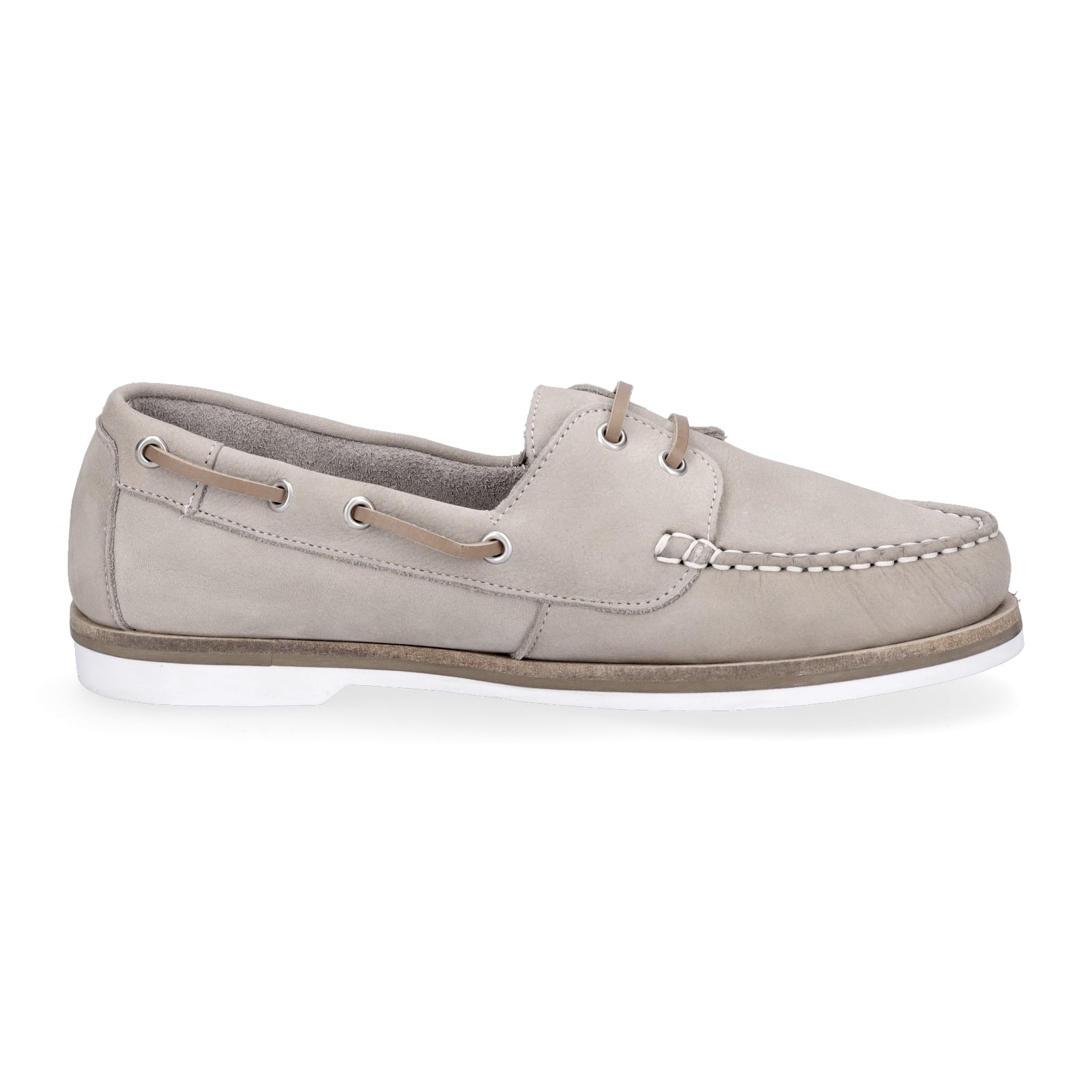 Tamaris women's leather moccassion taupe