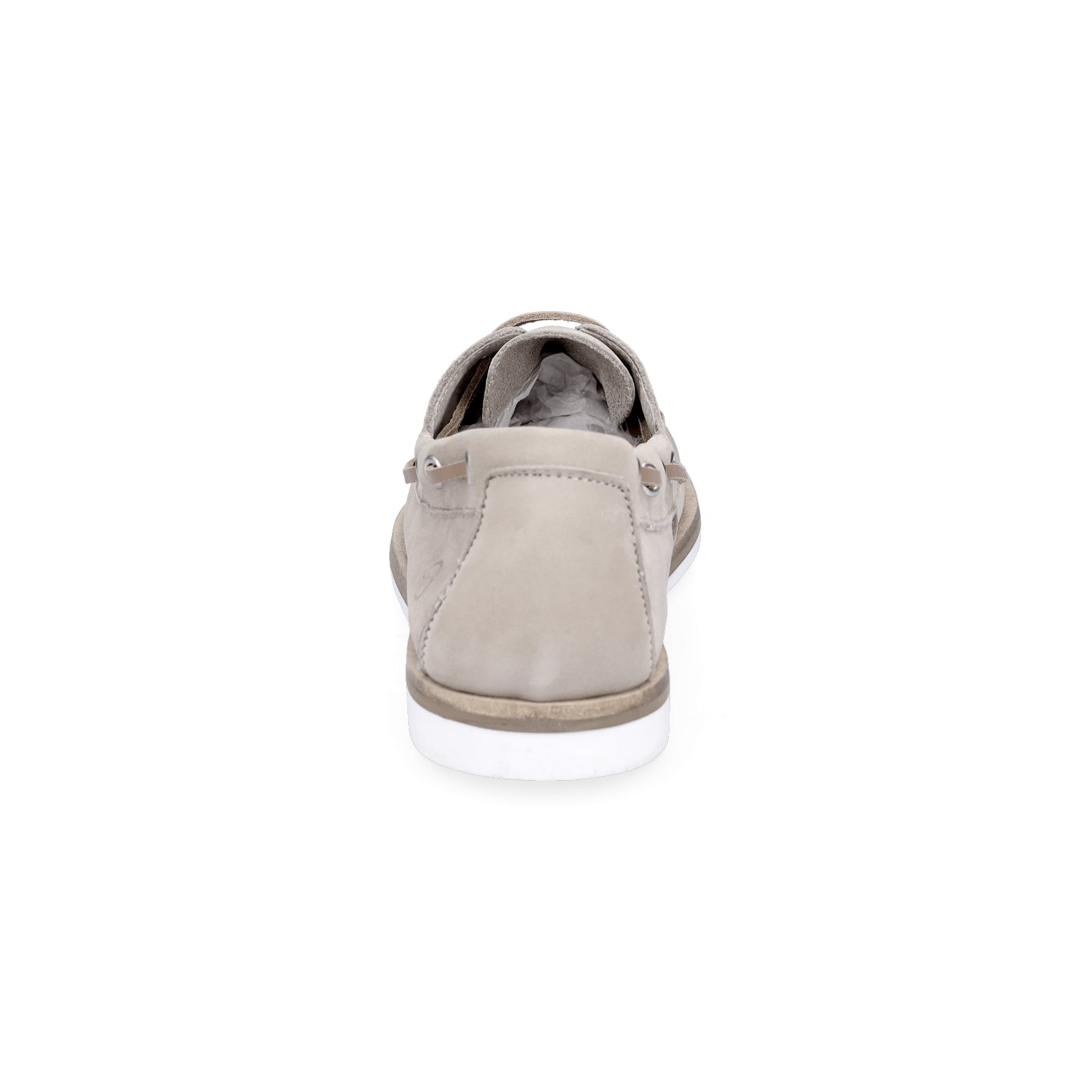 Tamaris women's leather moccassion taupe