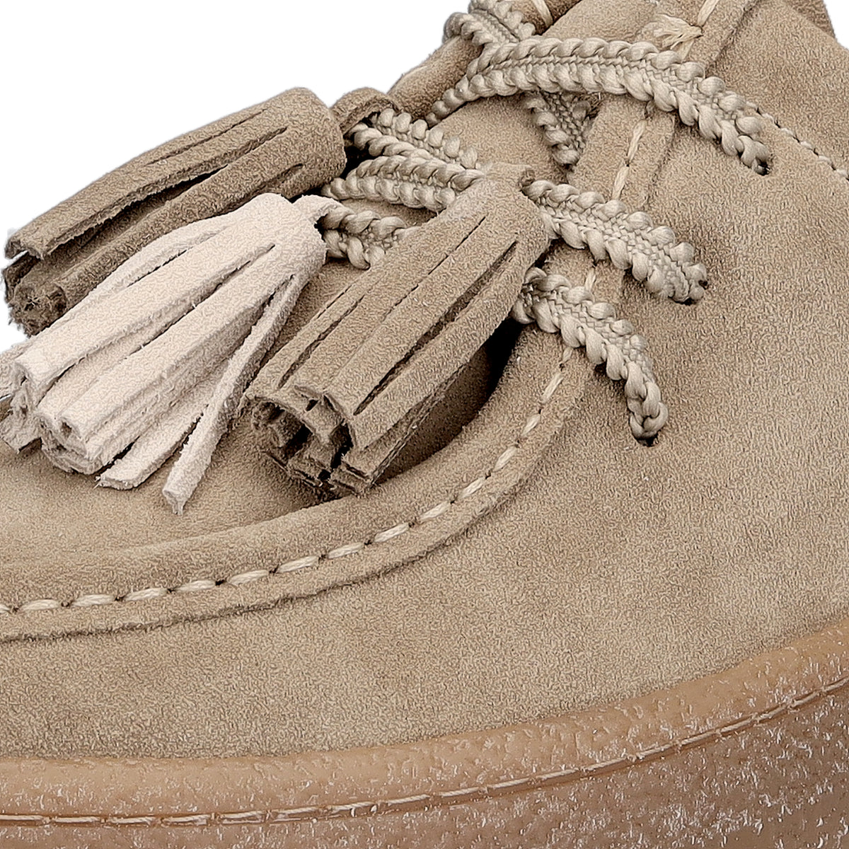 Tamaris Damen Schnürer taupe