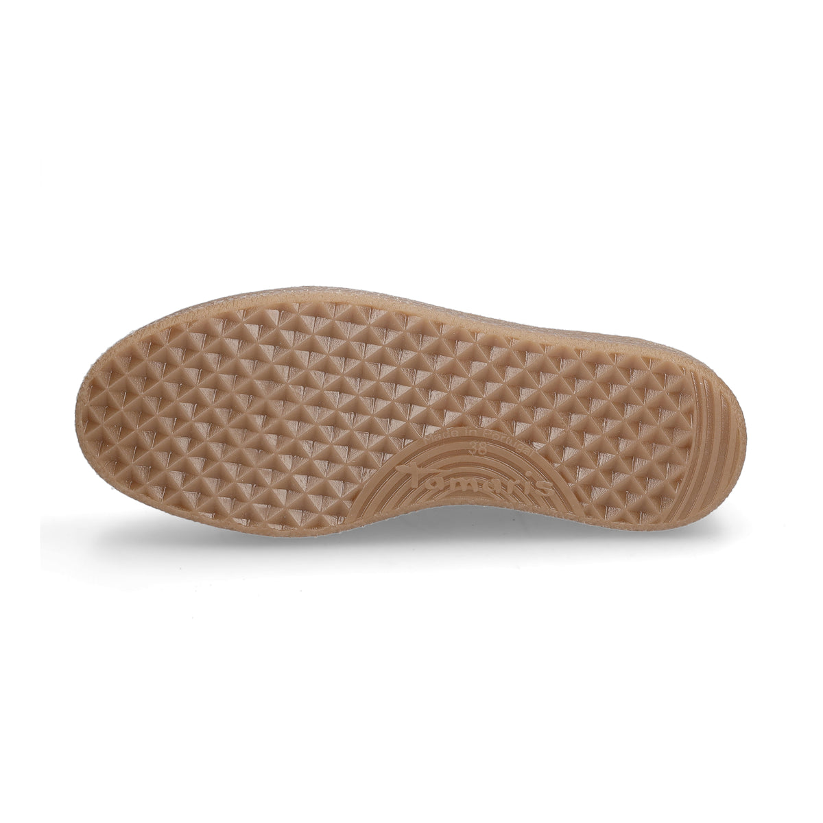 Tamaris Damen Schnürer taupe