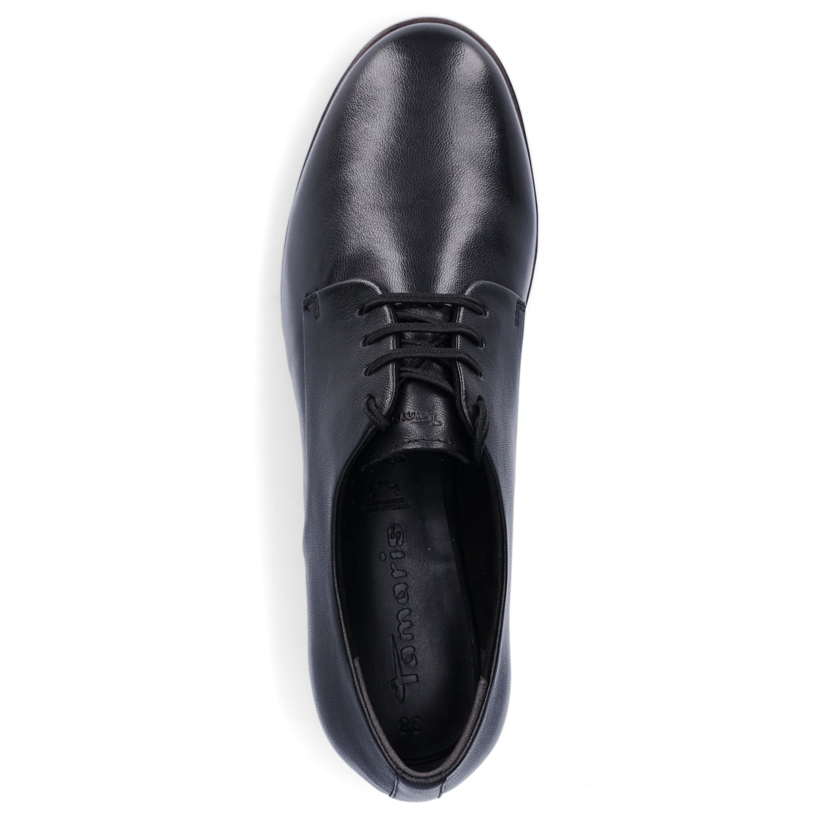 Tamaris Damen Schnürschuh schwarz