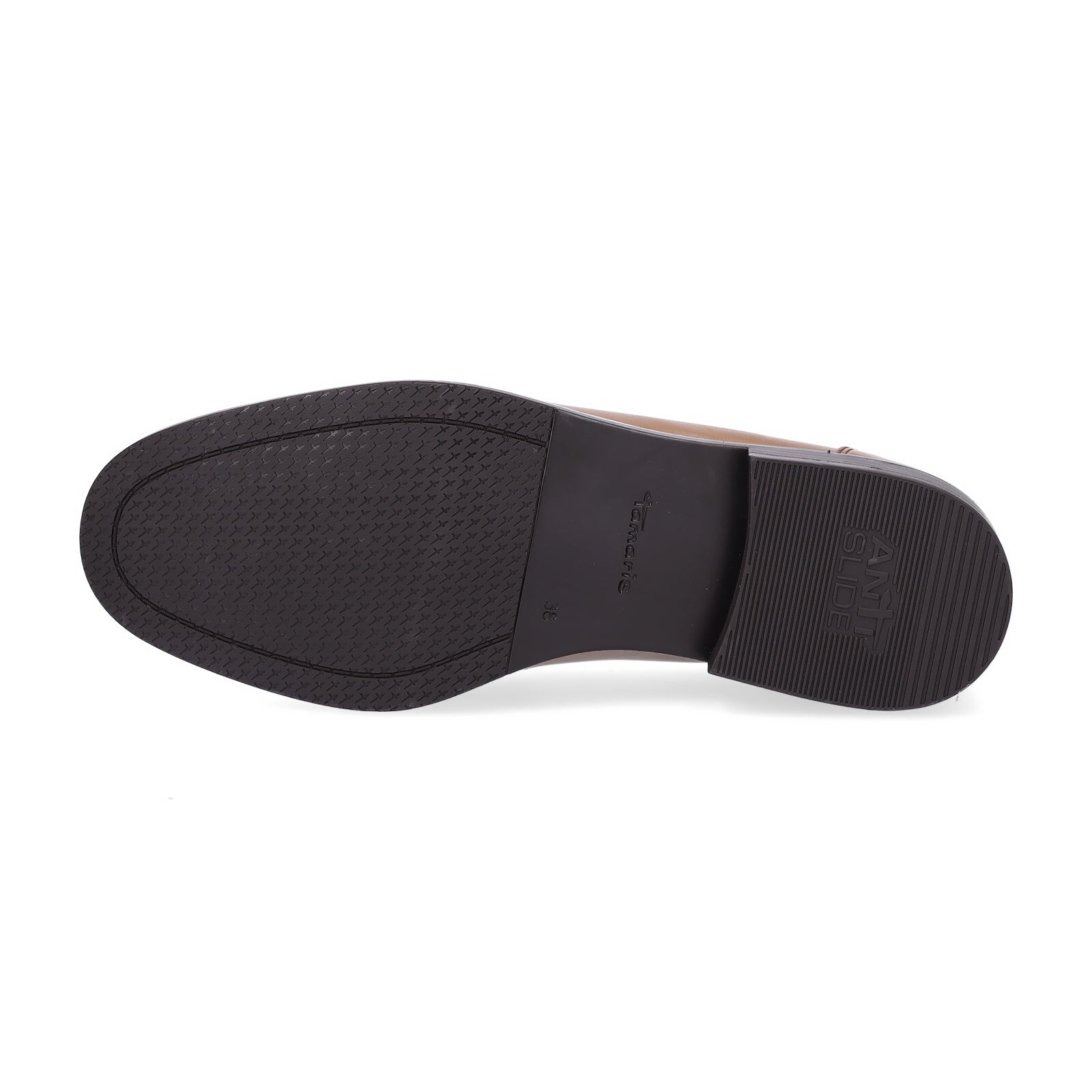 Tamaris Damen Slipper cognac braun