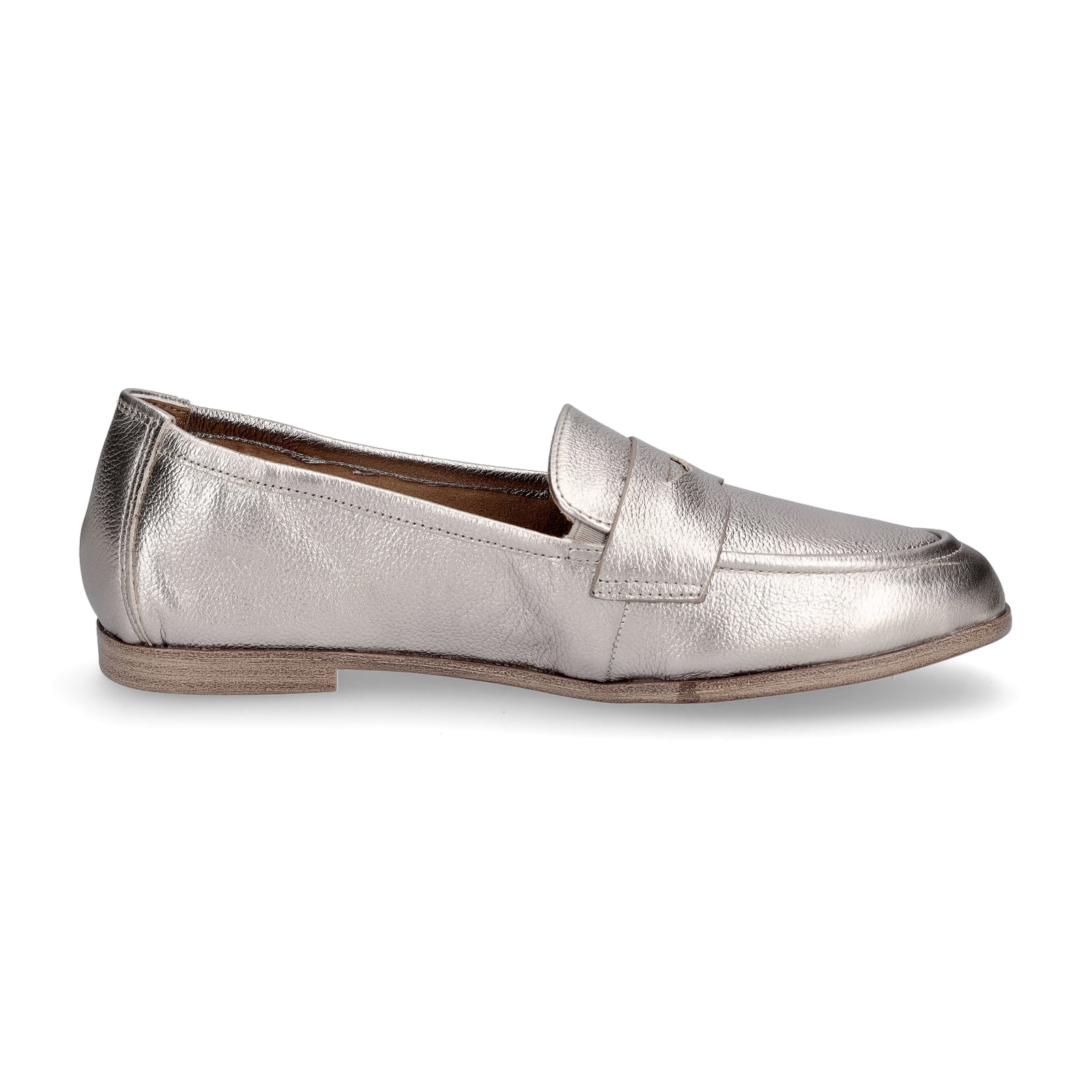 Tamaris women's slippers gold