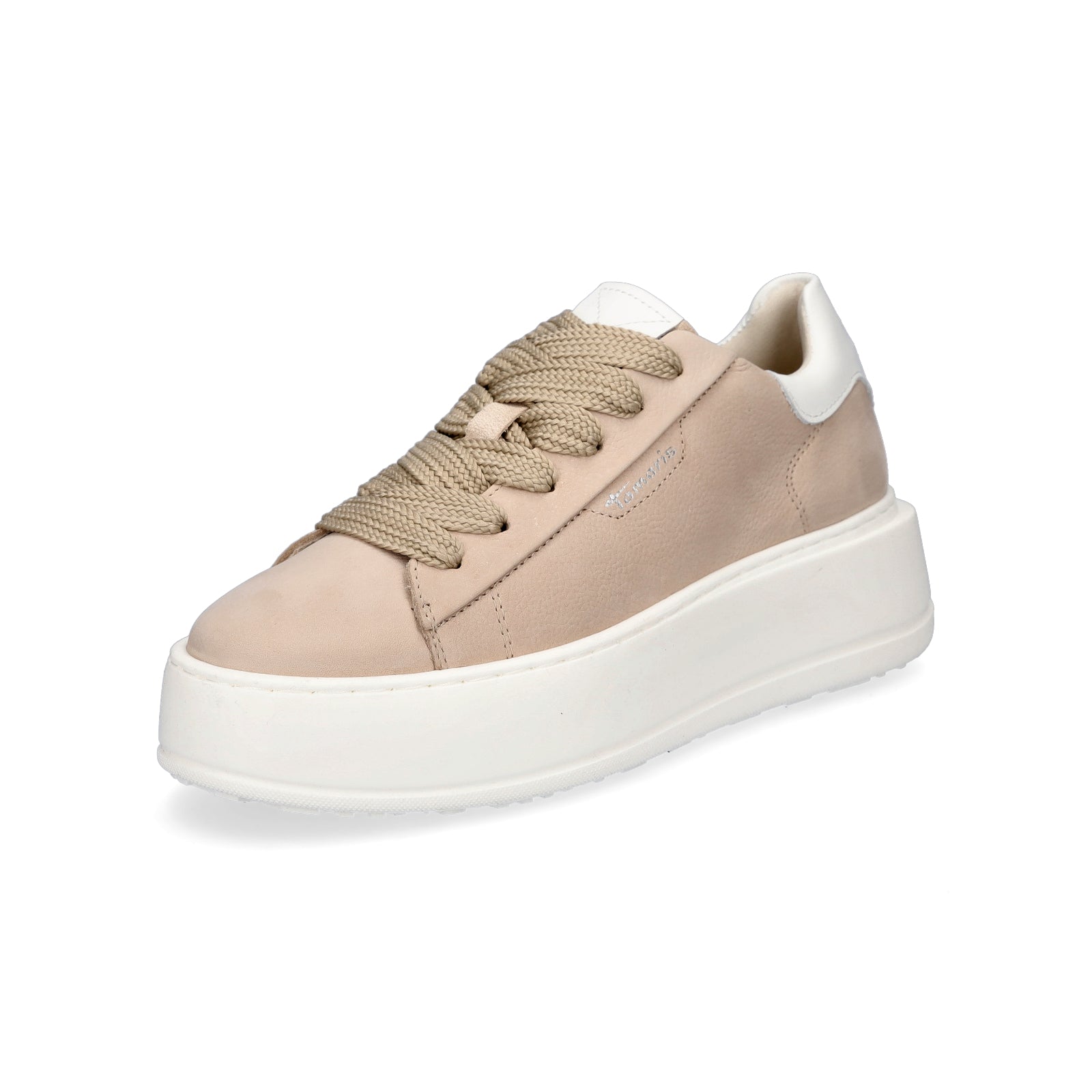 Tamaris Sneaker Damen Beige Tamaris Damen Plateau Sneaker Beige