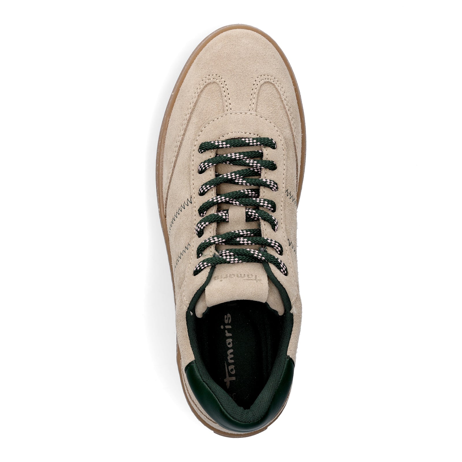 Tamaris Damen Sneaker beige