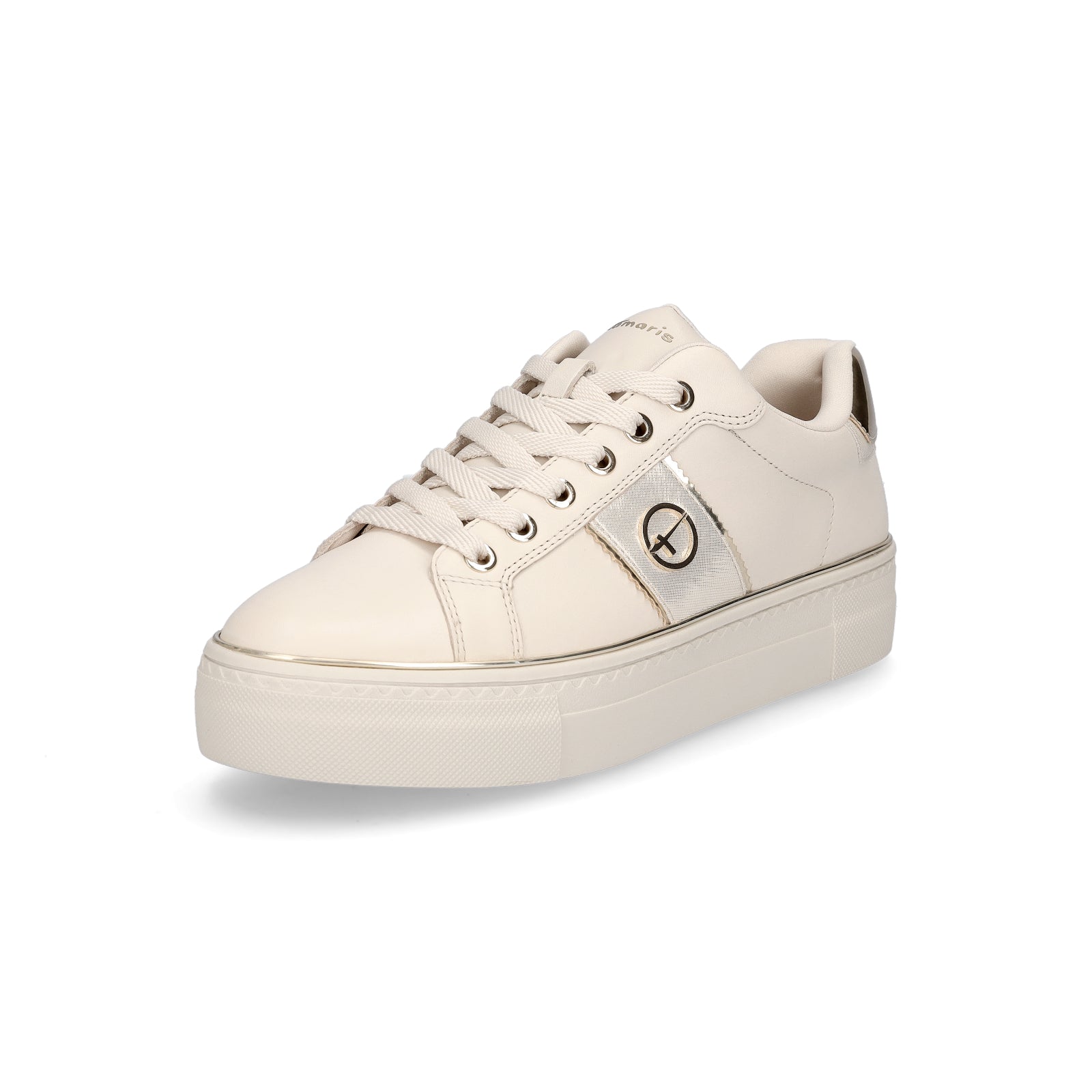 Tamaris women's sneakers ivory
