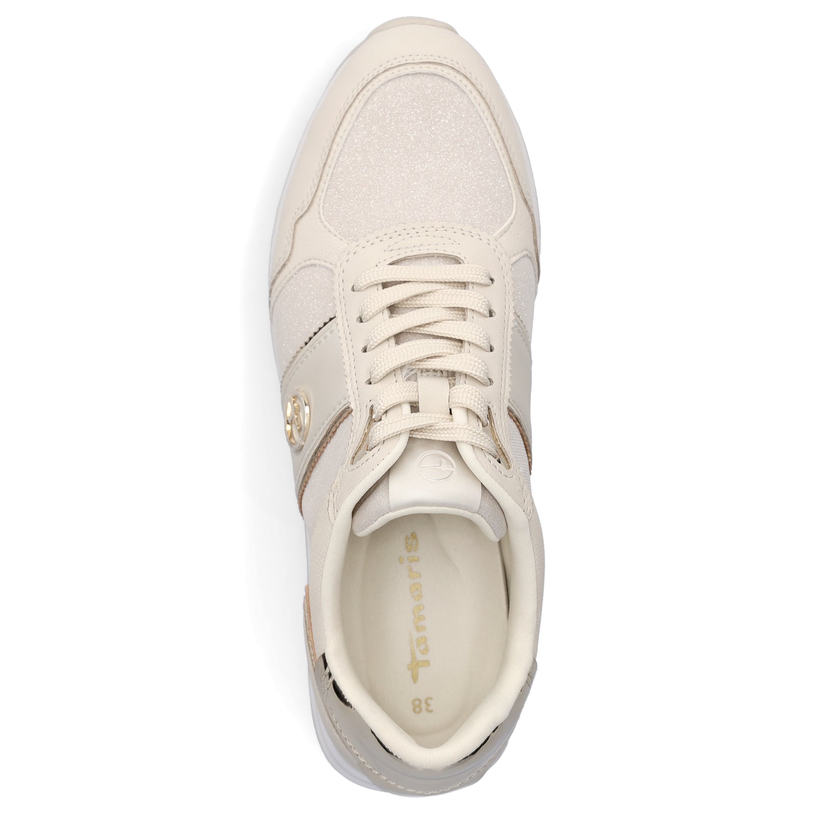 Tamaris Damen Sneaker ivory
