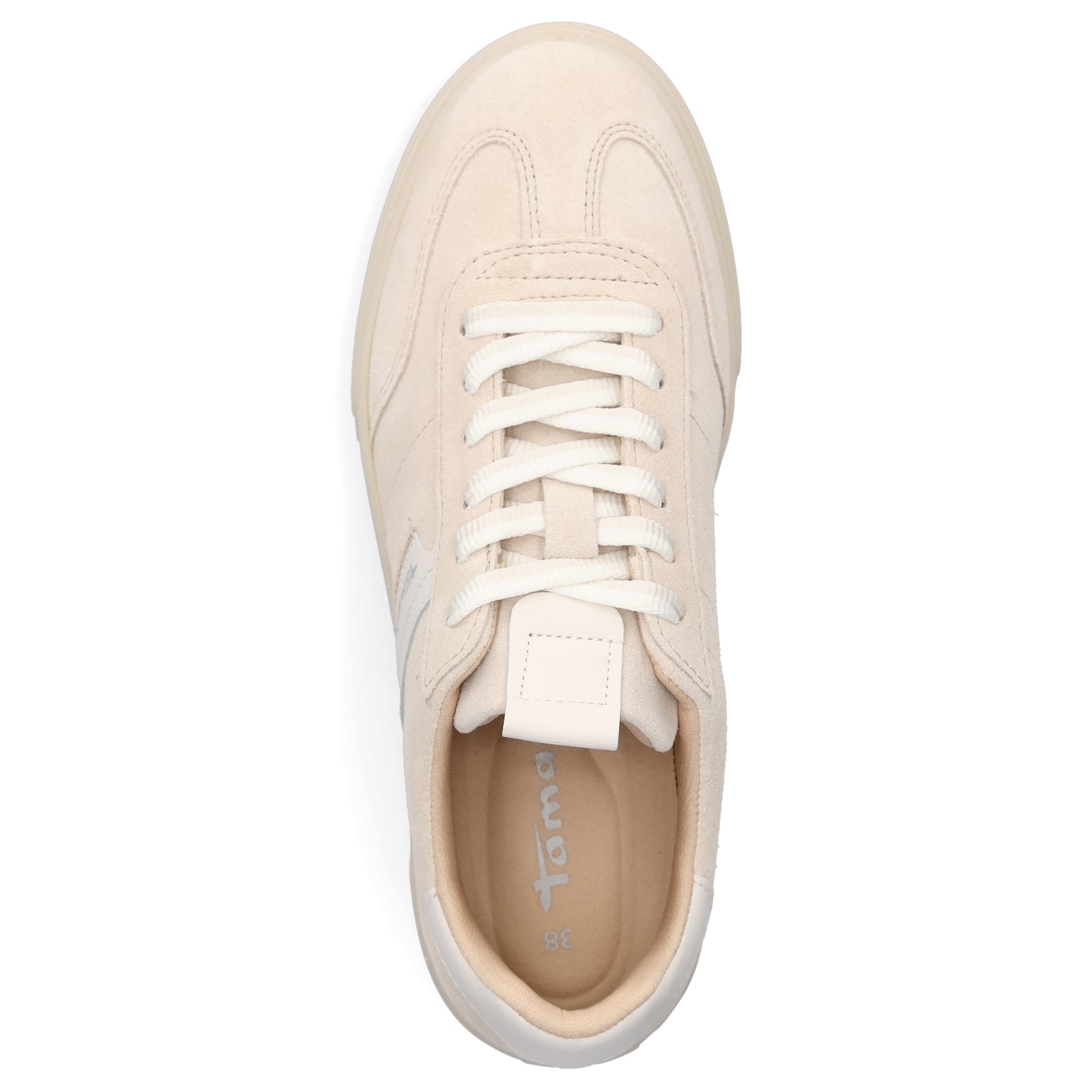 Tamaris Damen Sneaker beige