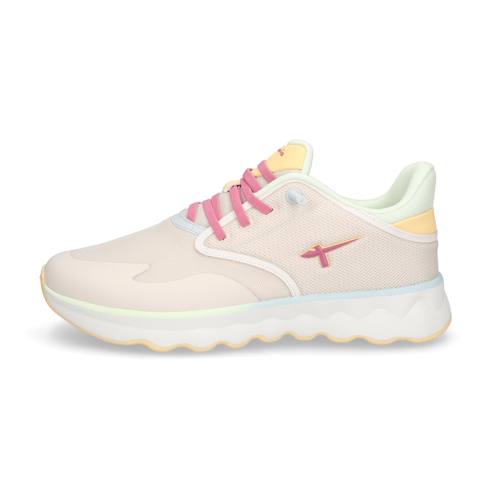 Tamaris Damen Sneaker beige combi