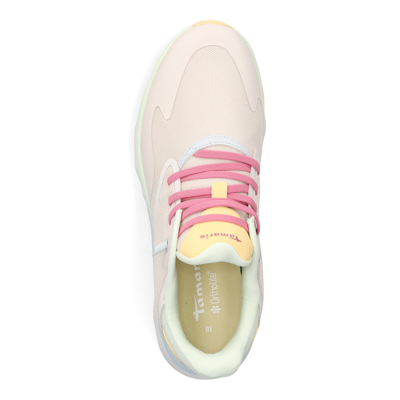 Tamaris Damen Sneaker beige combi