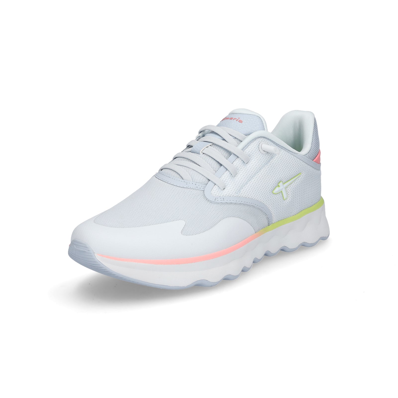 Tamaris Dames Low 1-23723-44 sneakers, PNK/NEON, 40 EU Tamaris Dames Low 1-23723-44 sneakers, PNK/NEON, 40 EU