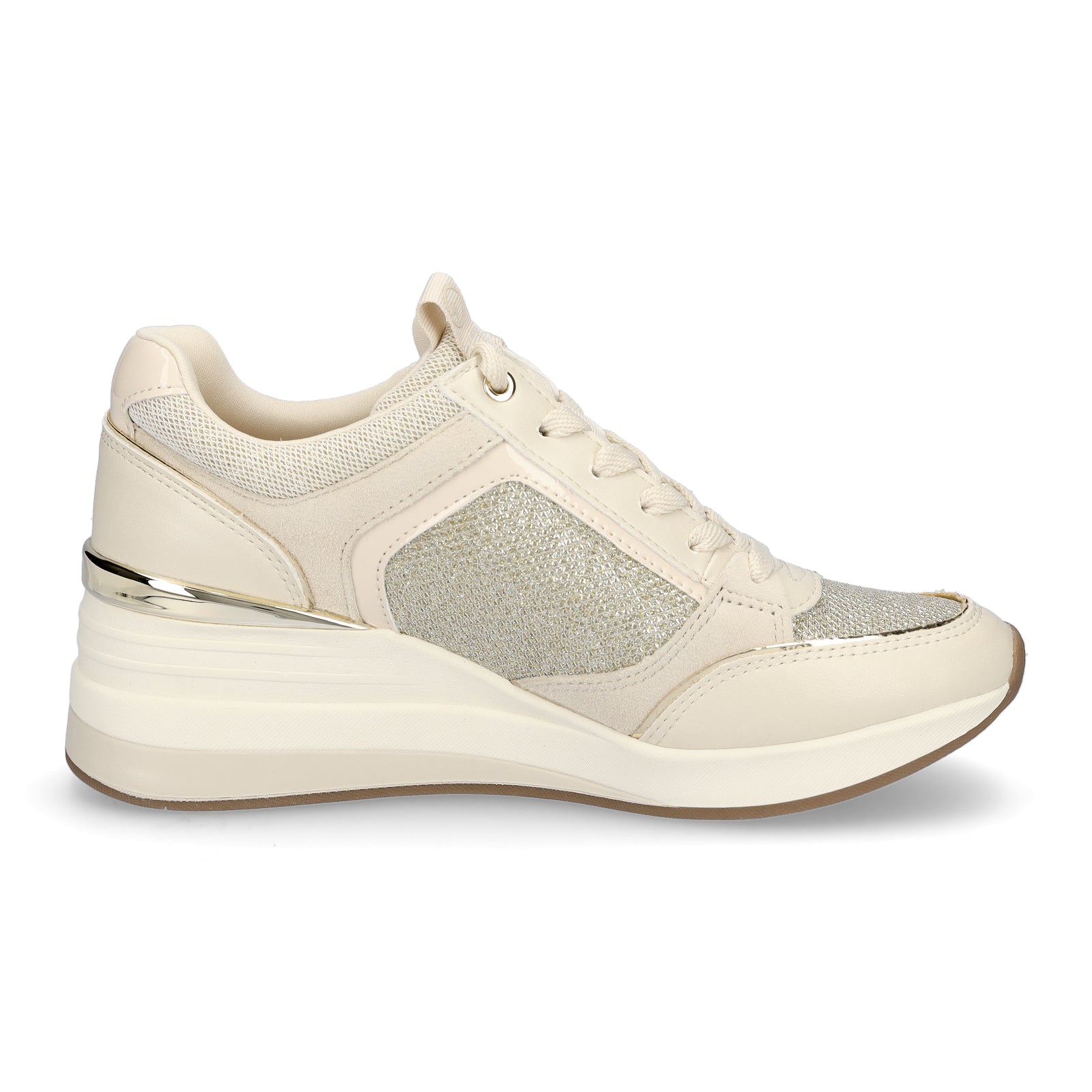 Tamaris Damen Sneaker creme