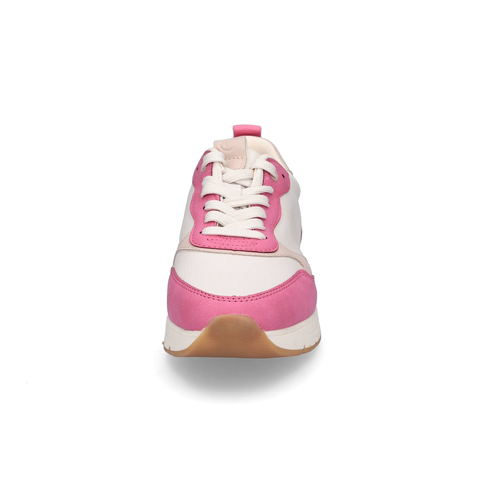 Tamaris Damen Sneaker fuchsia weiß