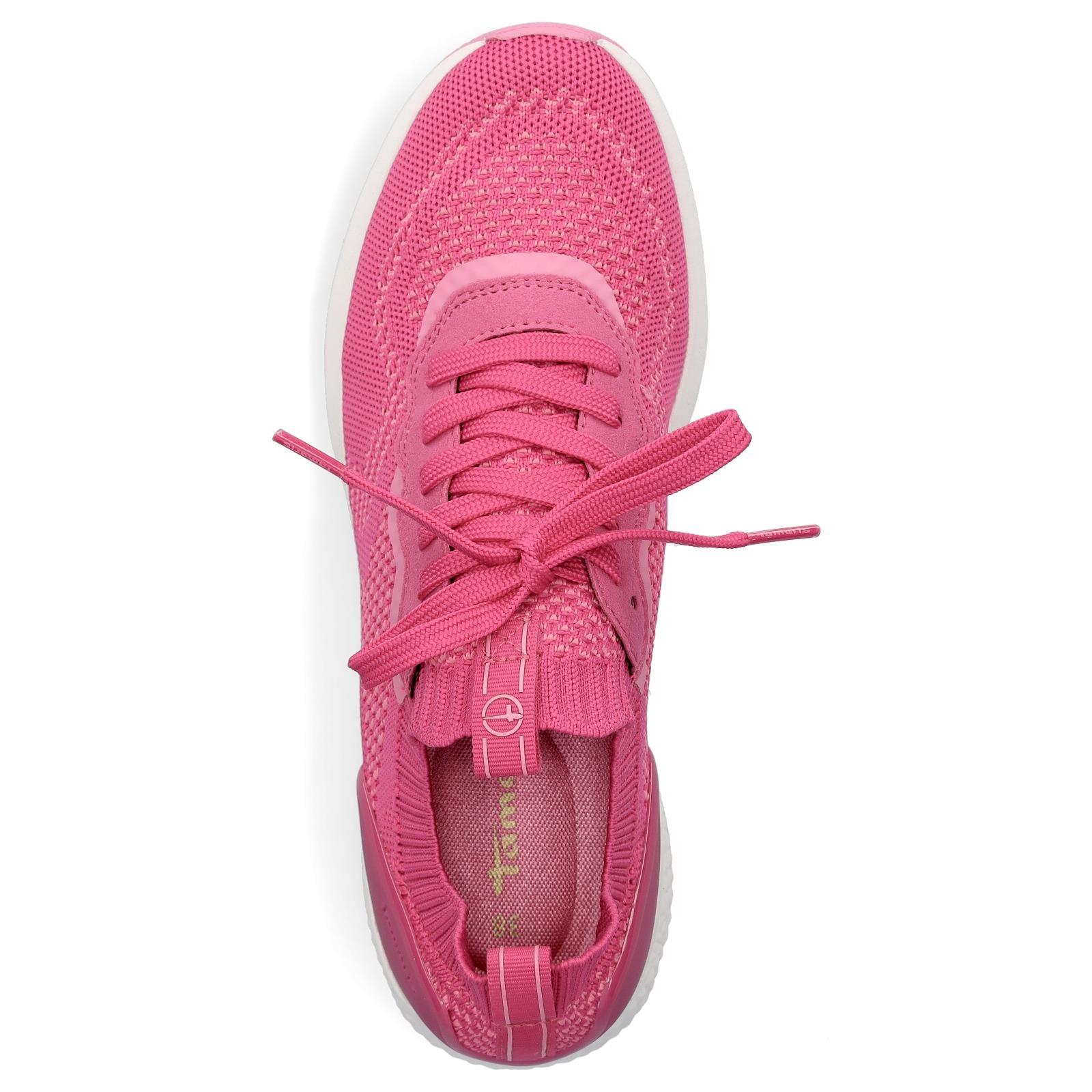 Tamaris Damen Strick Sneaker fuchsia