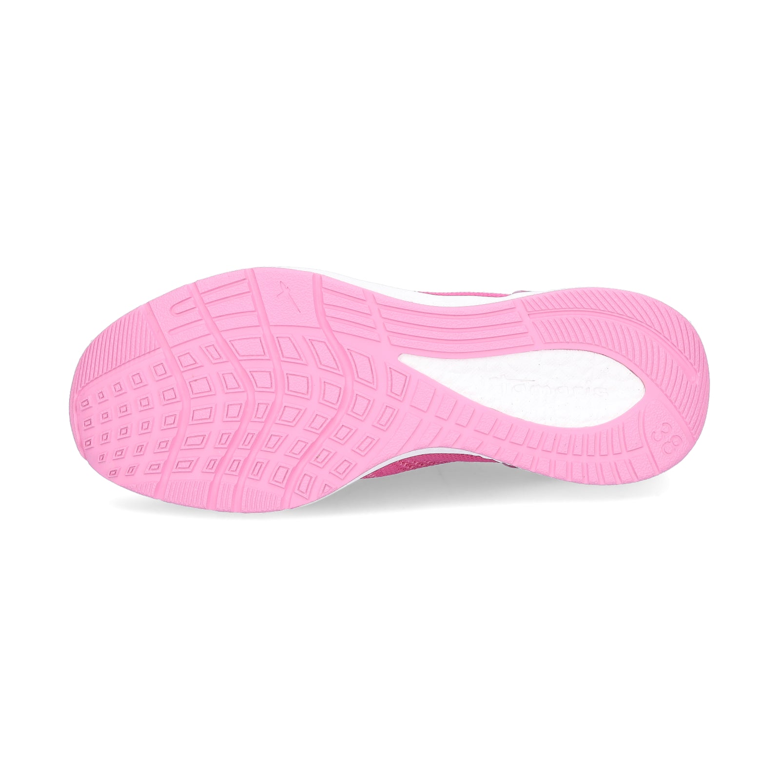 Tamaris Damen Strick Sneaker fuchsia