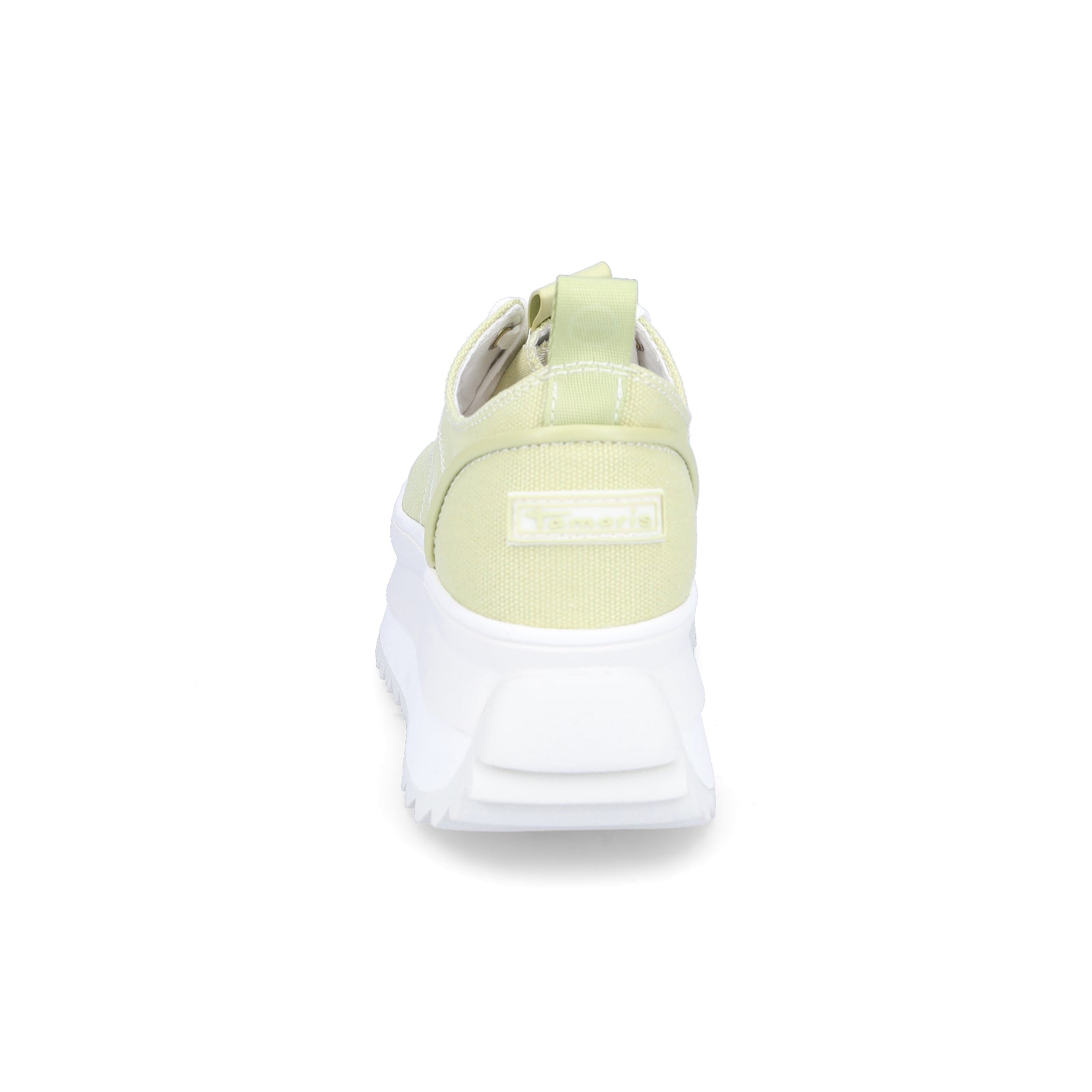 Tamaris Damen Plateau Sneaker hellgrün