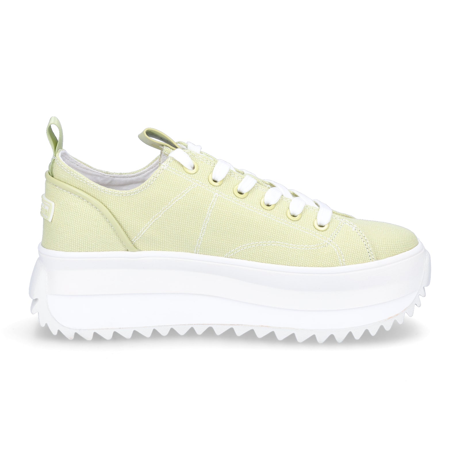 Tamaris Damen Plateau Sneaker hellgrün