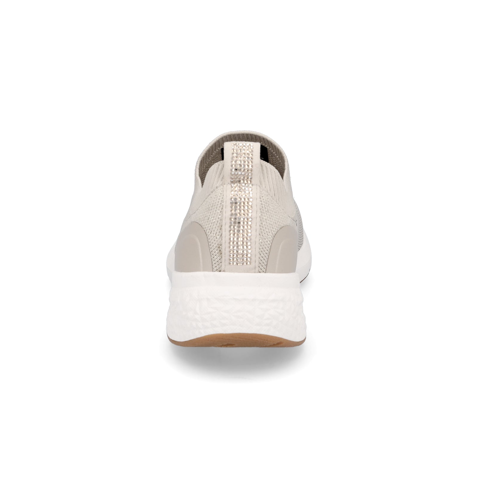Tamaris Damen Slip-on Sneaker beige metallic