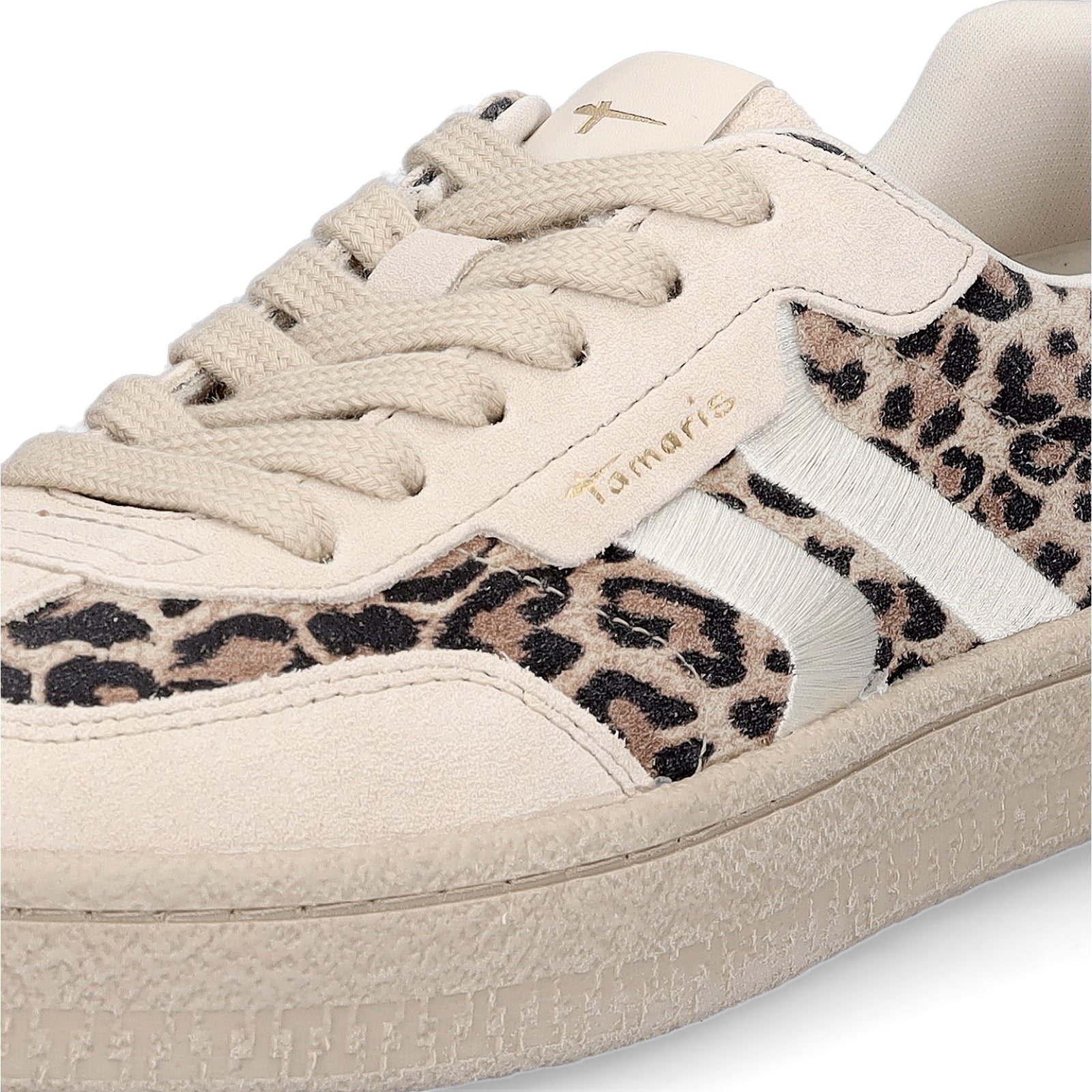 Tamaris women's sneakers beige leo