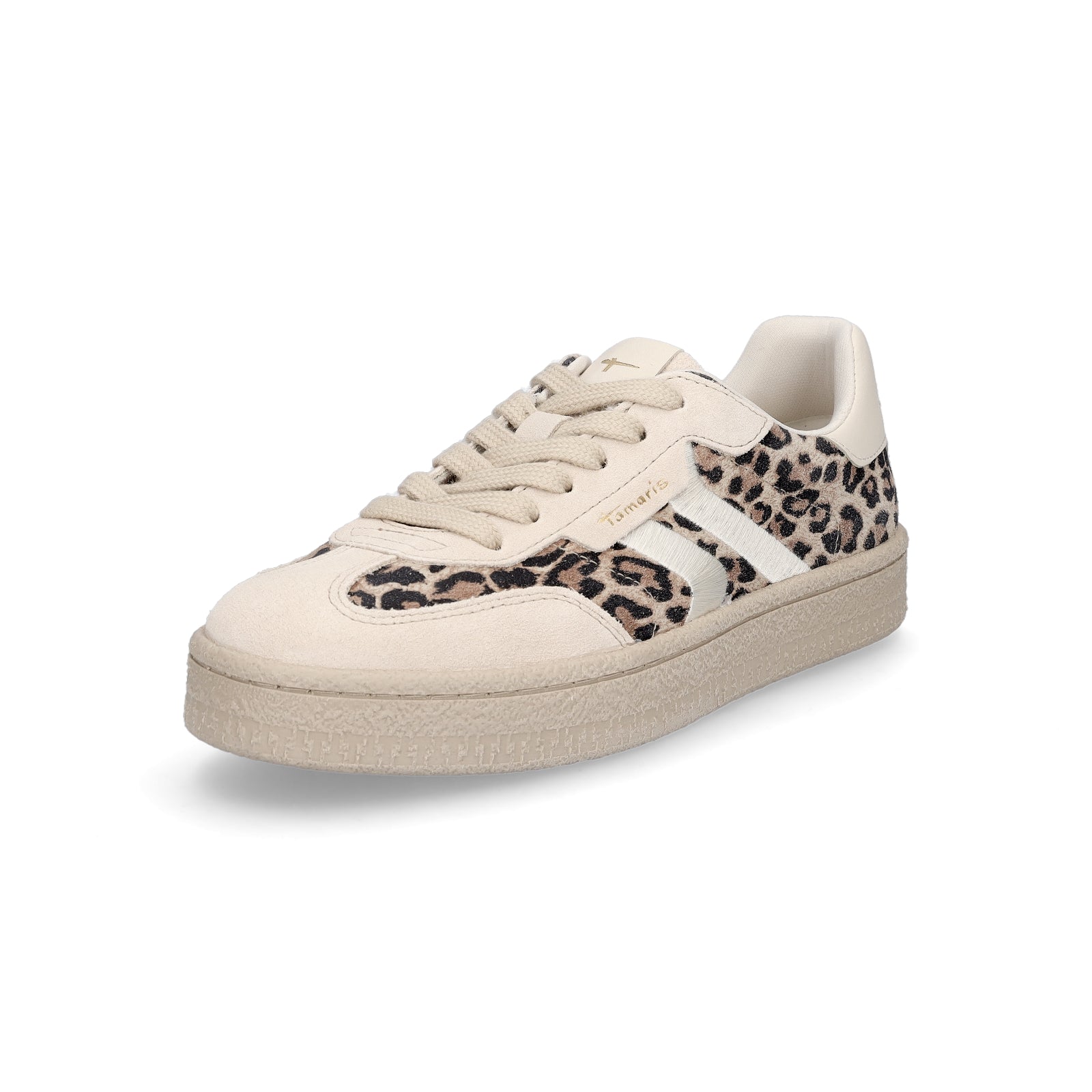 Tamaris women's sneakers beige leo
