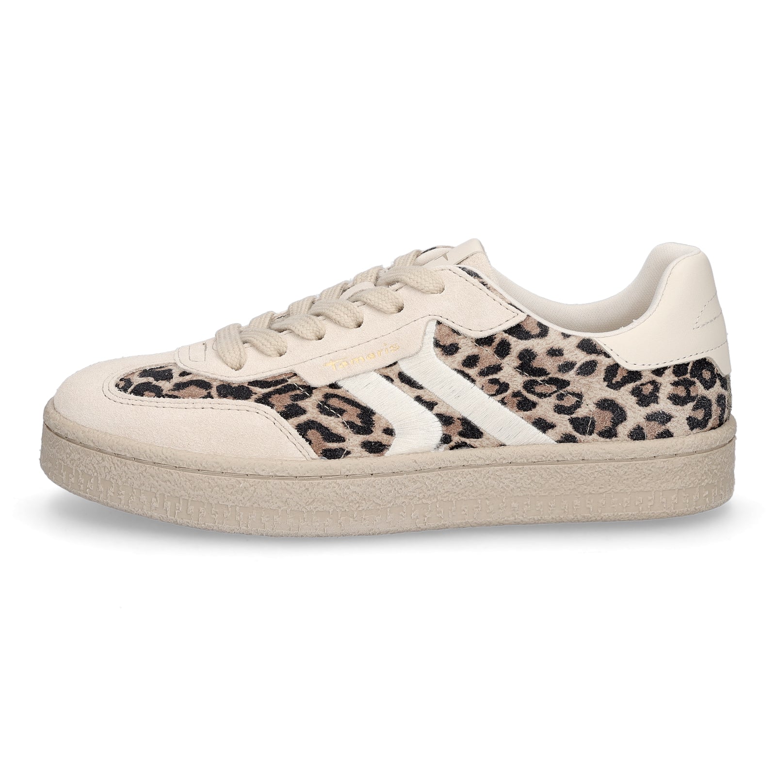 Tamaris Damen Sneaker beige leo