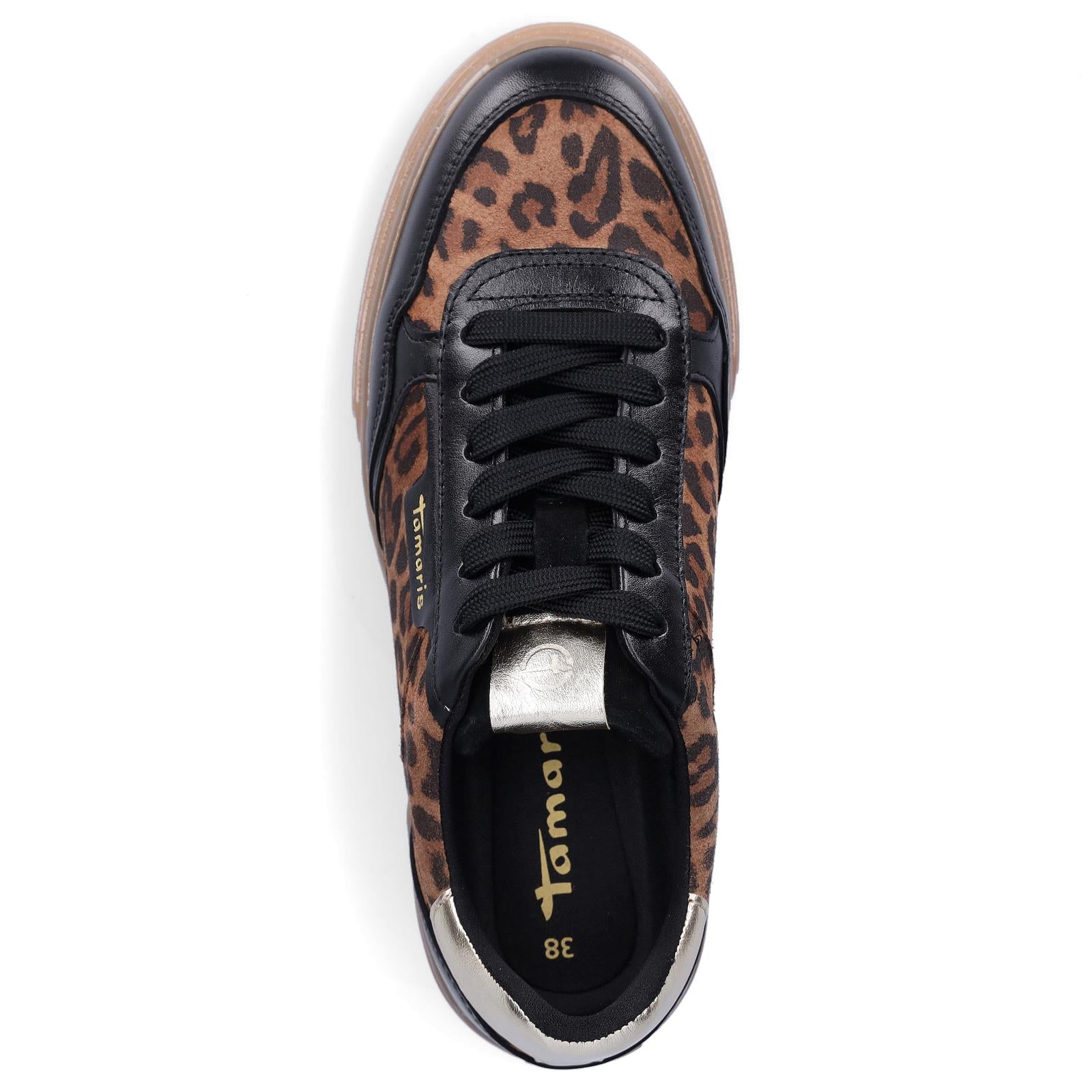 Tamaris Damen Sneaker leopard