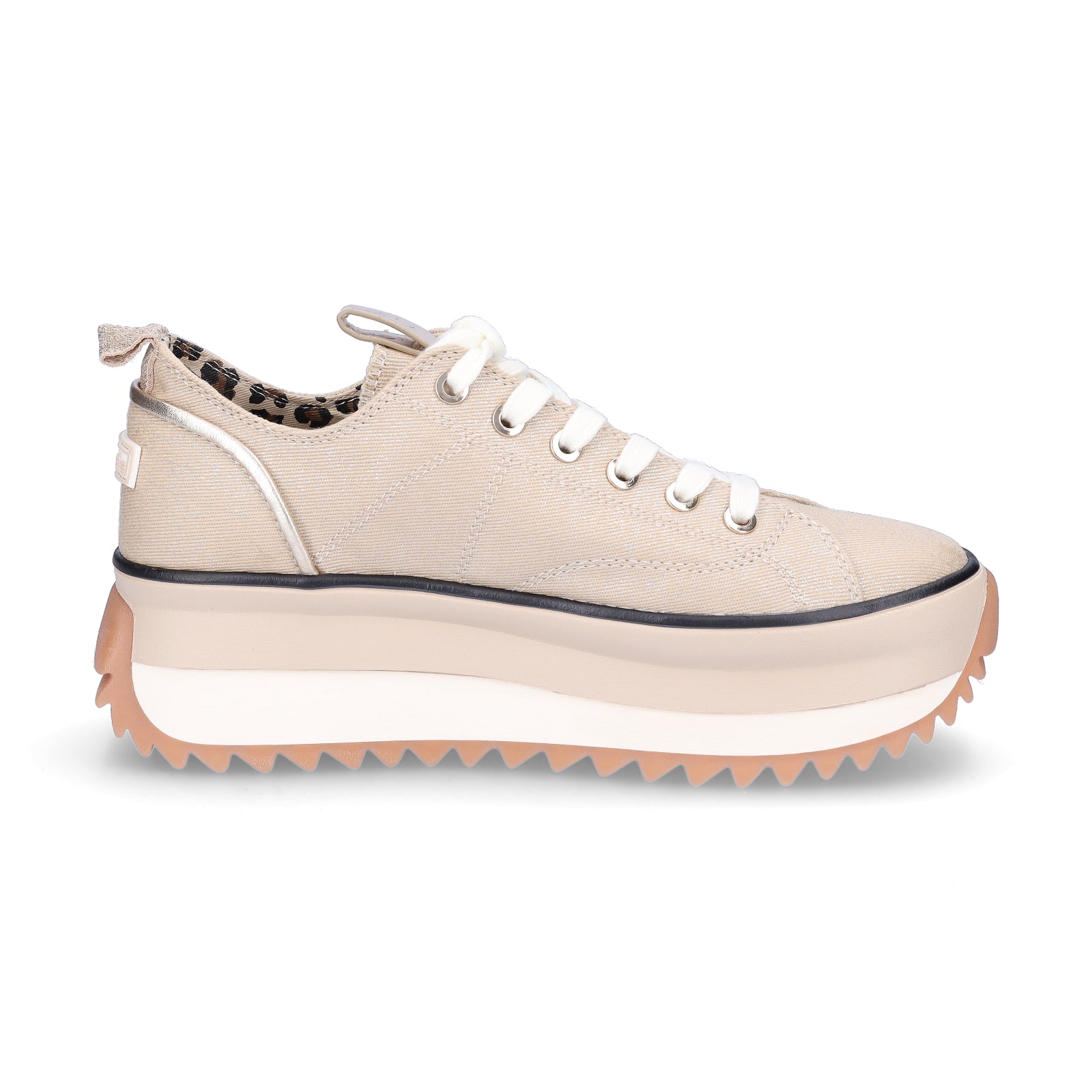 Tamaris Damen Plateau Sneaker gold