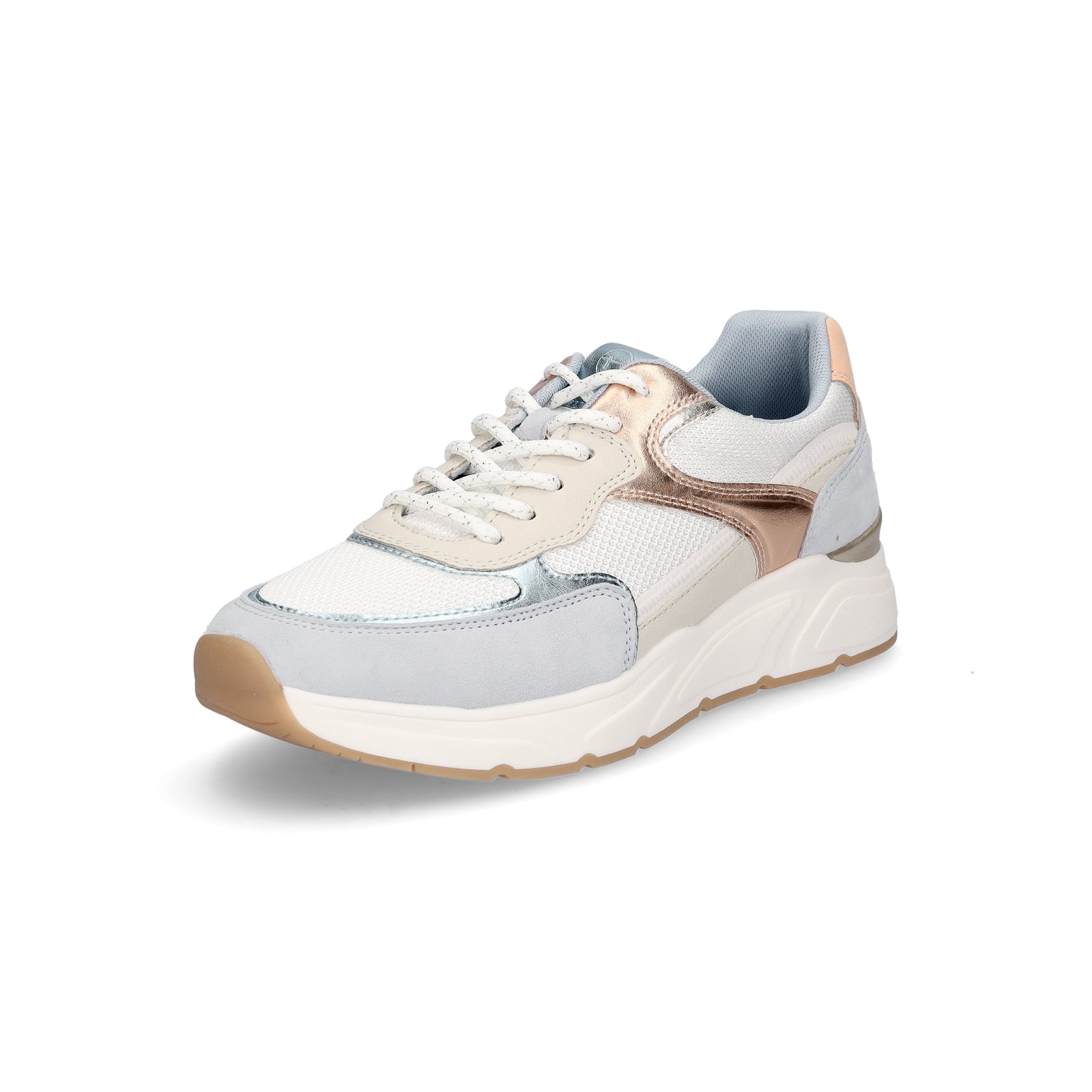 Tamaris women's sneakers light blue combo